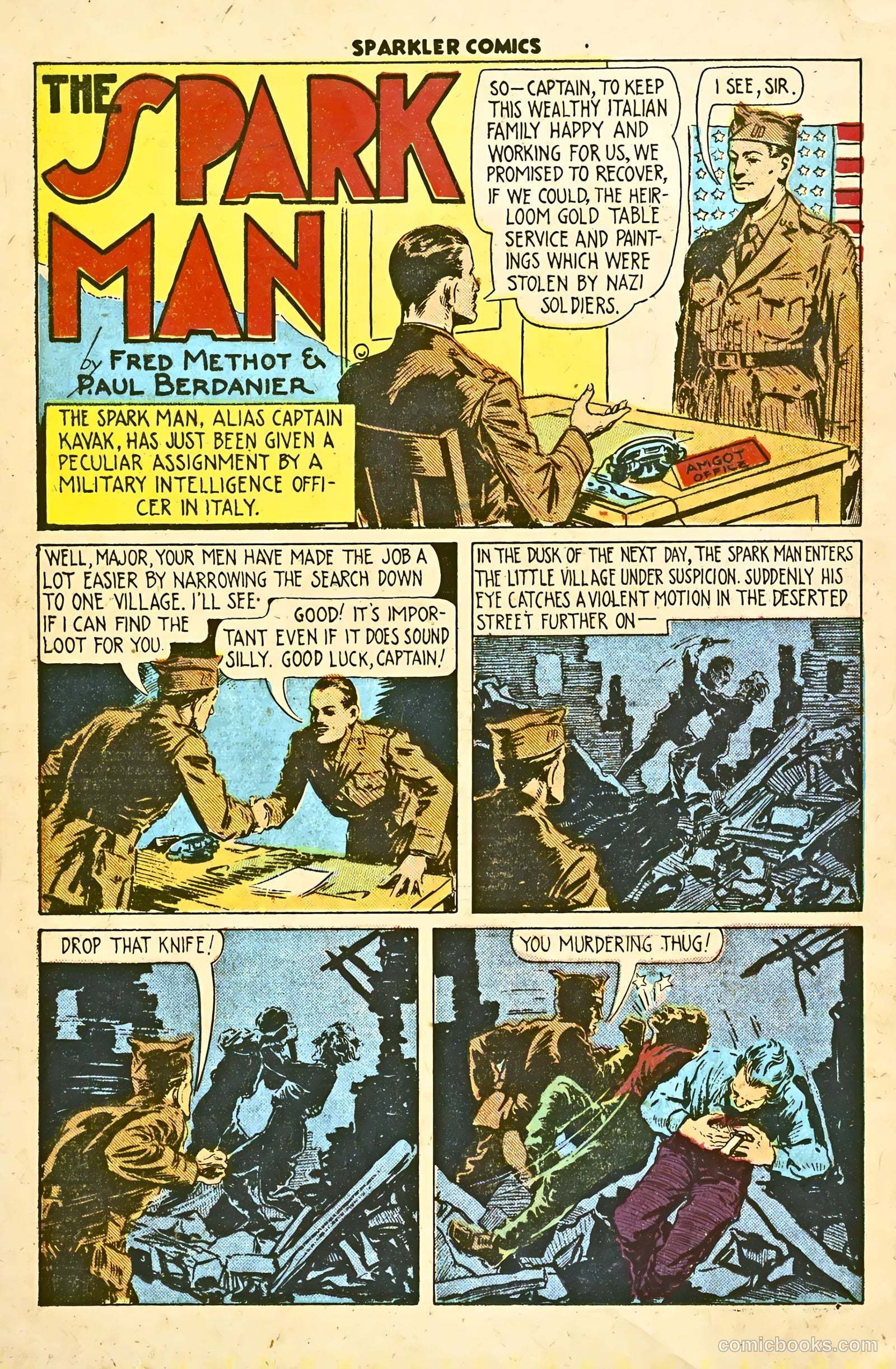 Sparkler Comics #38 (1948) — page 17 of 41