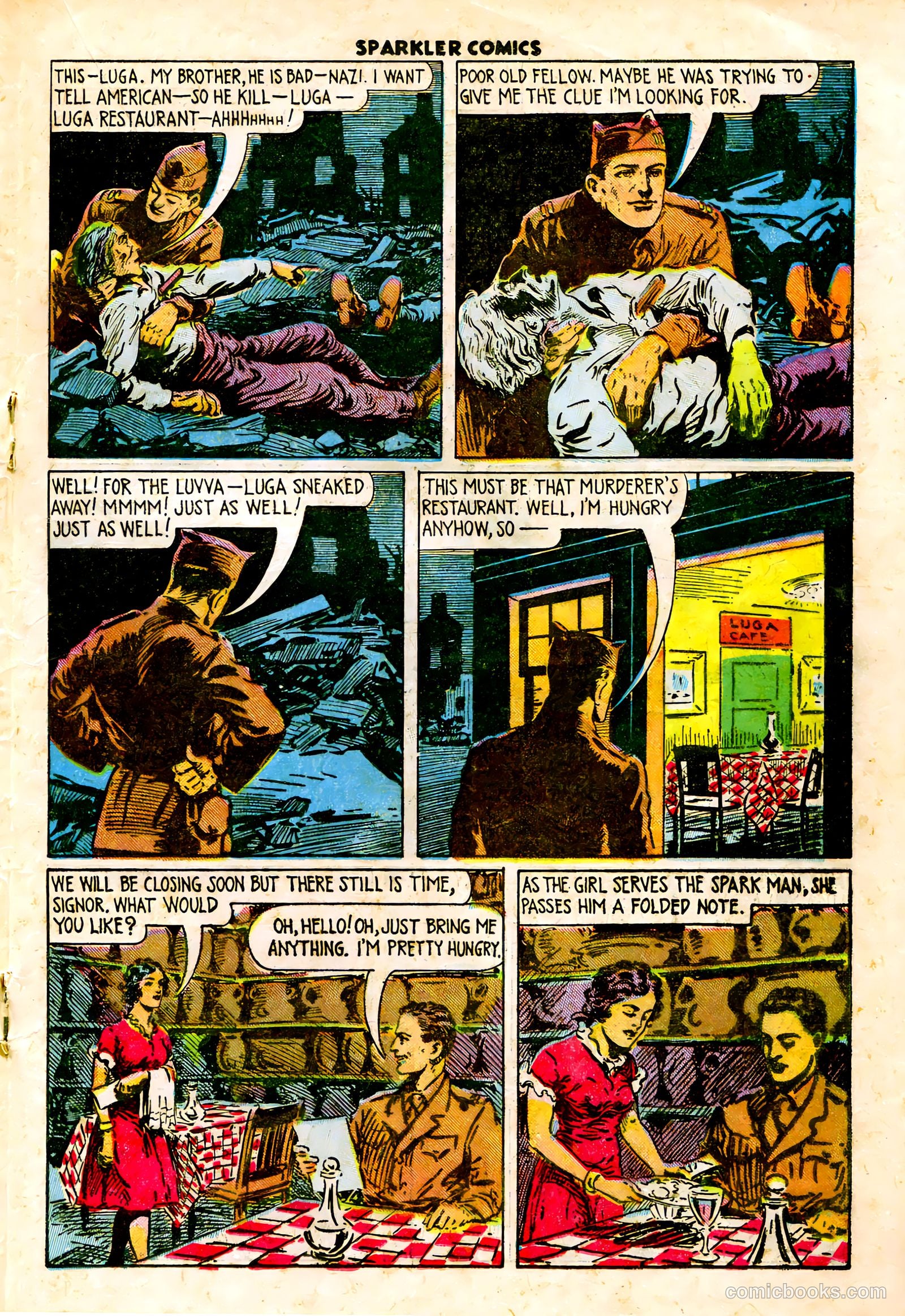 Sparkler Comics #38 (1948) — page 18 of 41