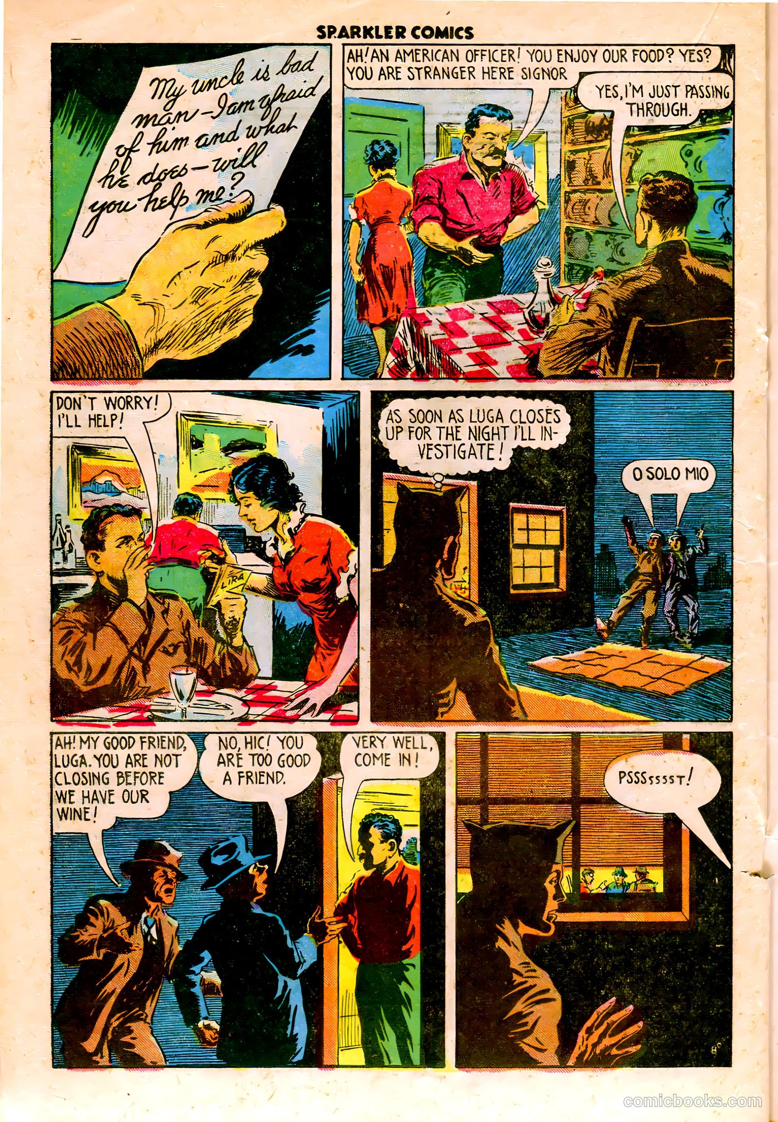 Sparkler Comics #38 (1948) — page 19 of 41