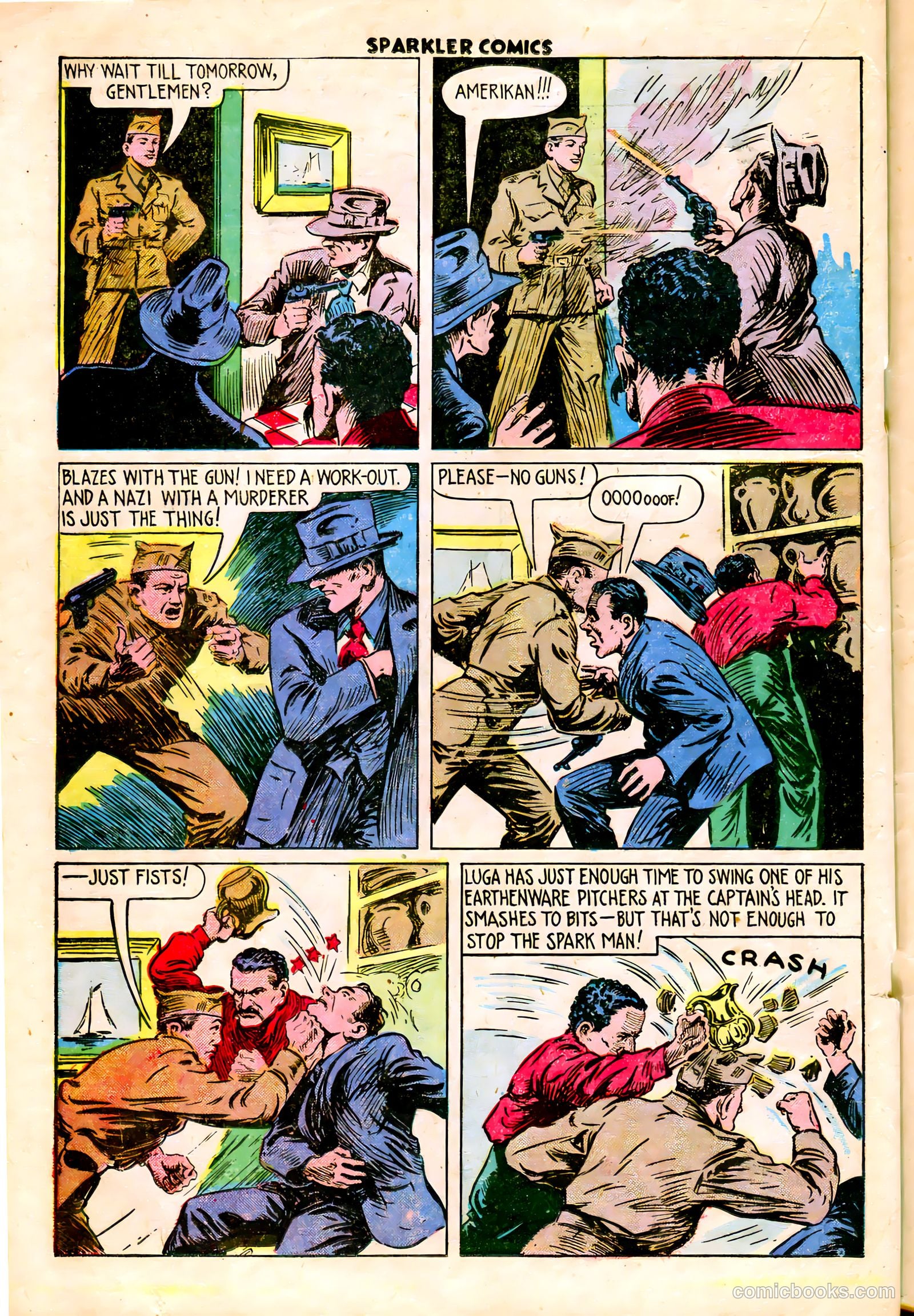 Sparkler Comics #38 (1948) — page 21 of 41
