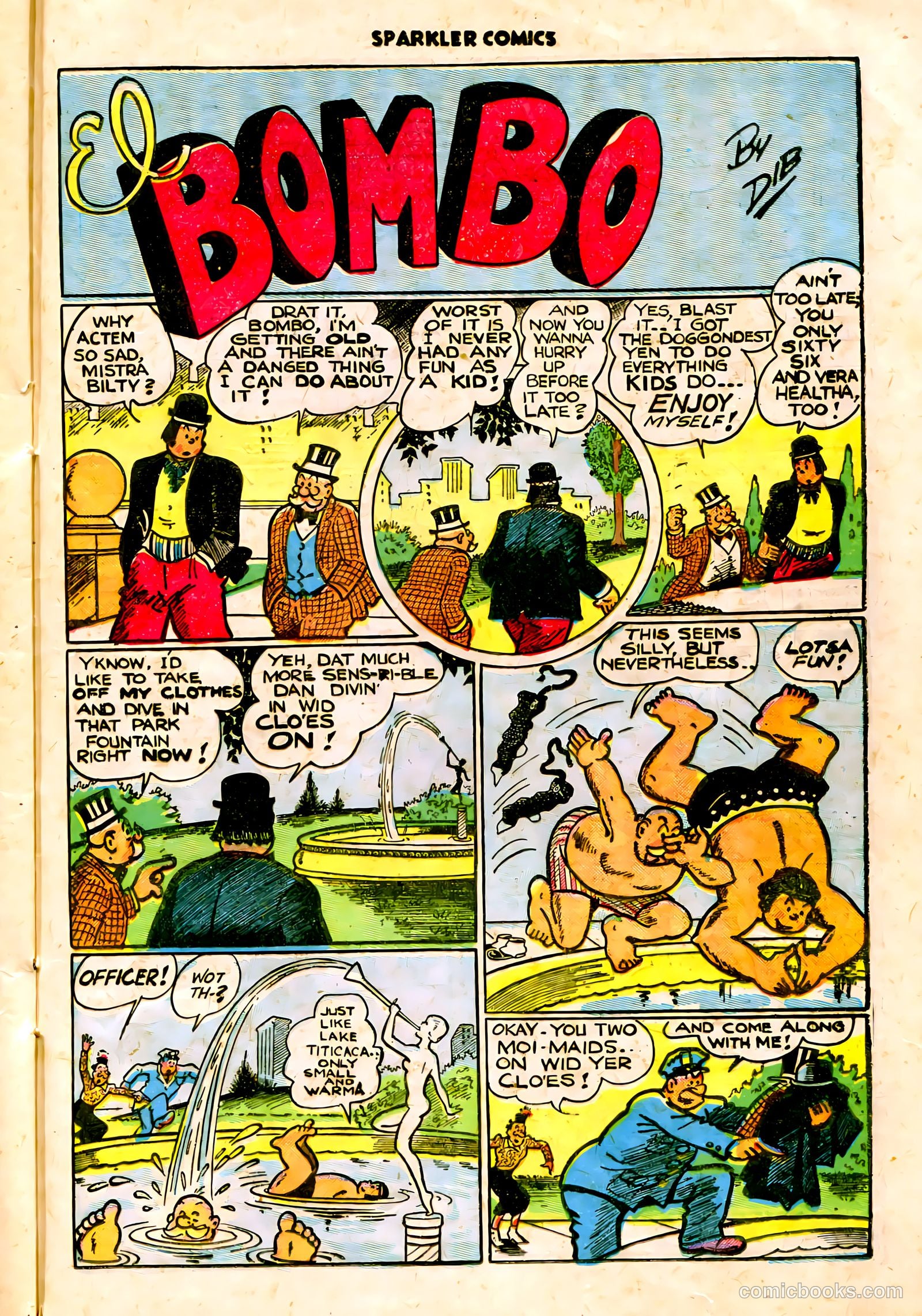 Sparkler Comics #38 (1948) — page 24 of 41