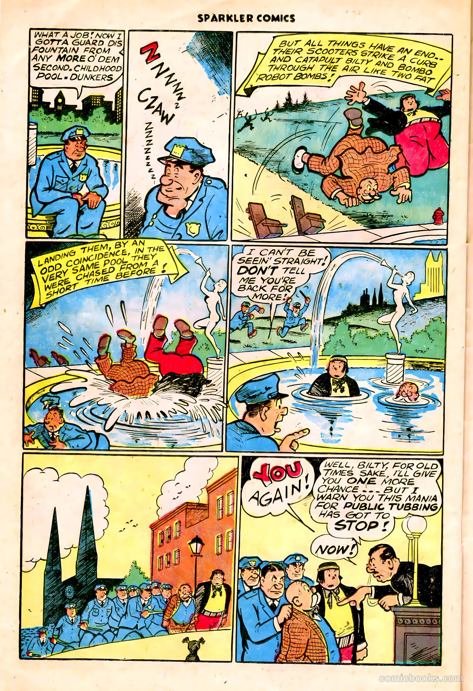 Sparkler Comics #38 (1948) — page 27 of 41