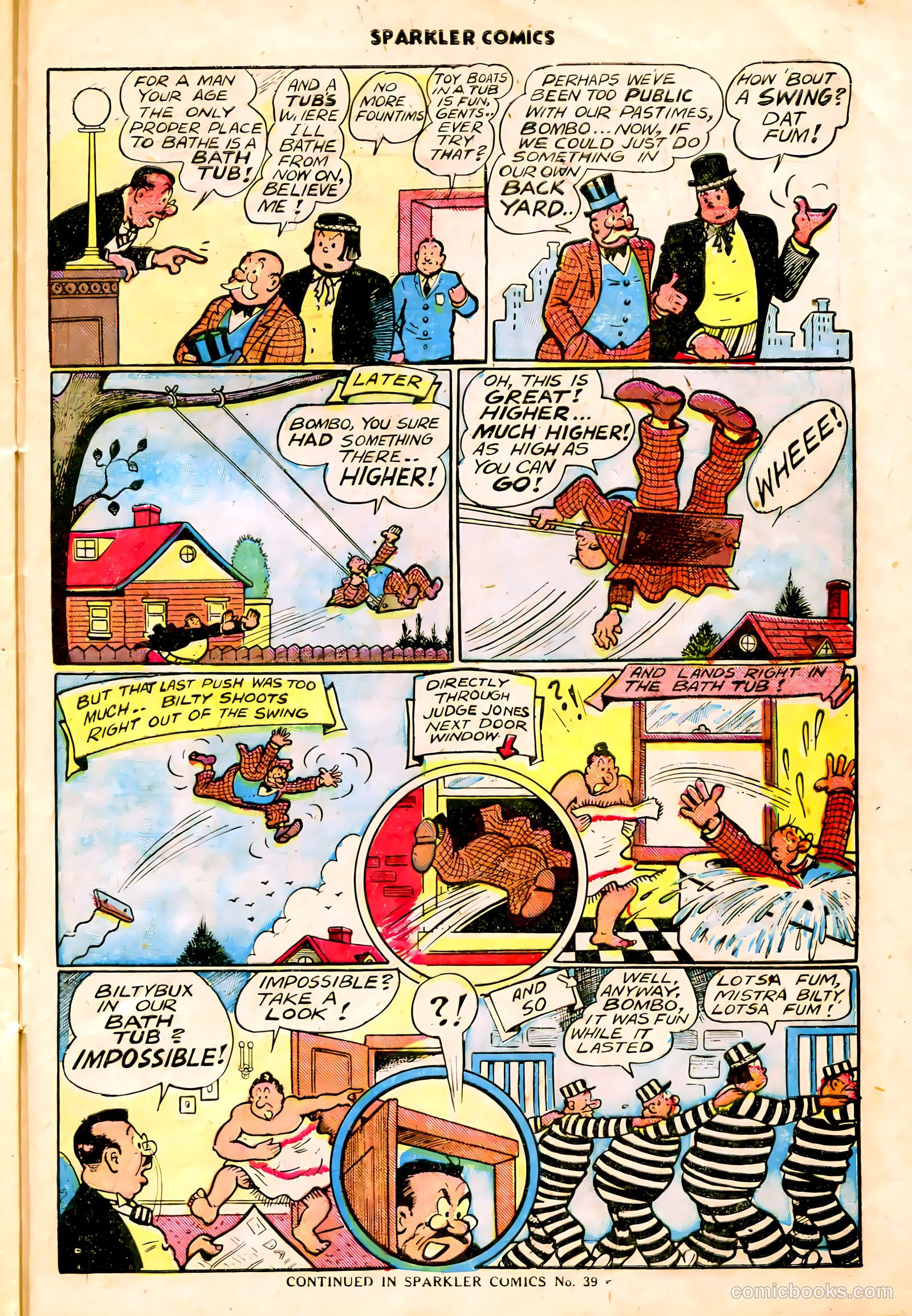Sparkler Comics #38 (1948) — page 28 of 41