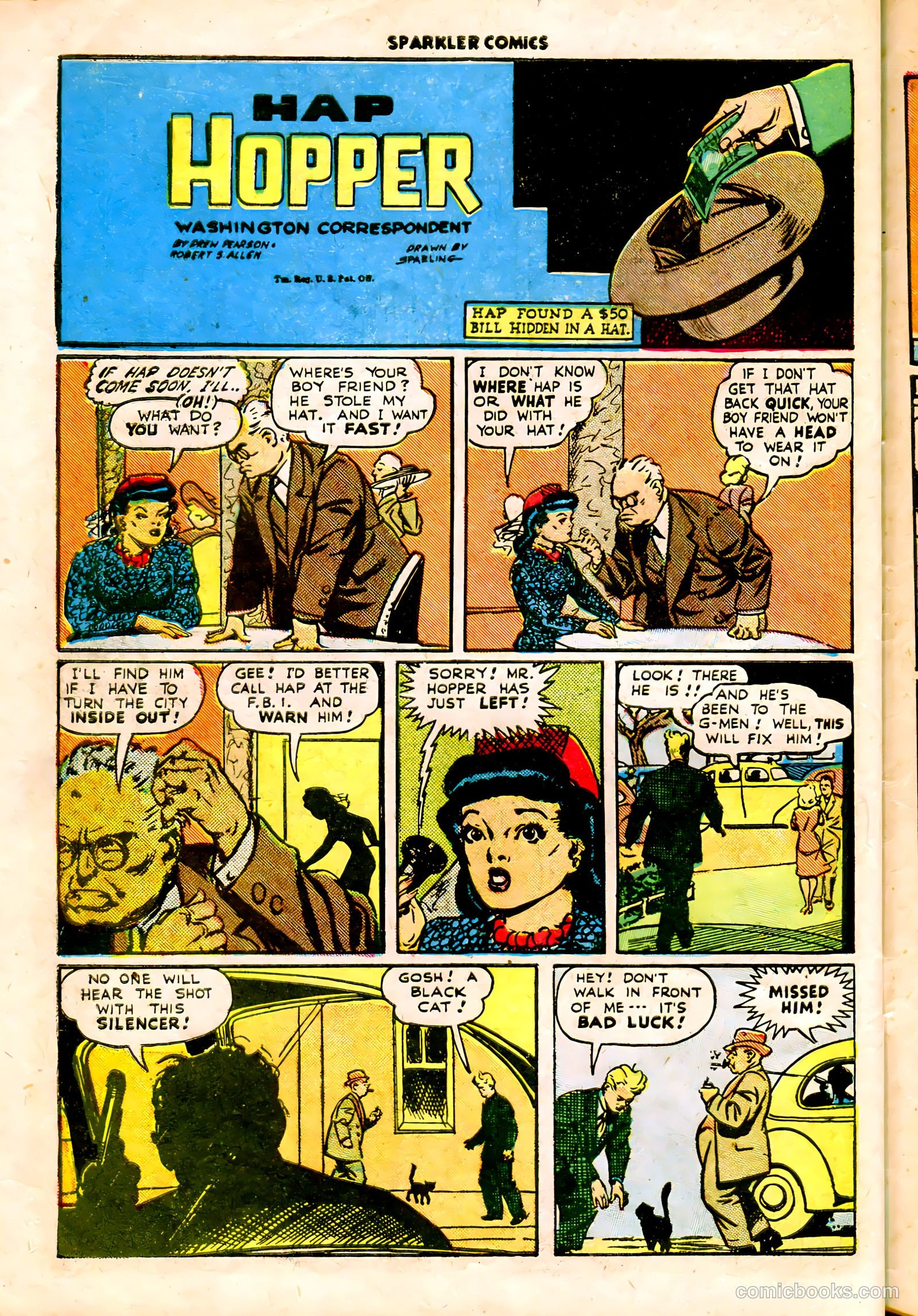 Sparkler Comics #38 (1948) — page 29 of 41