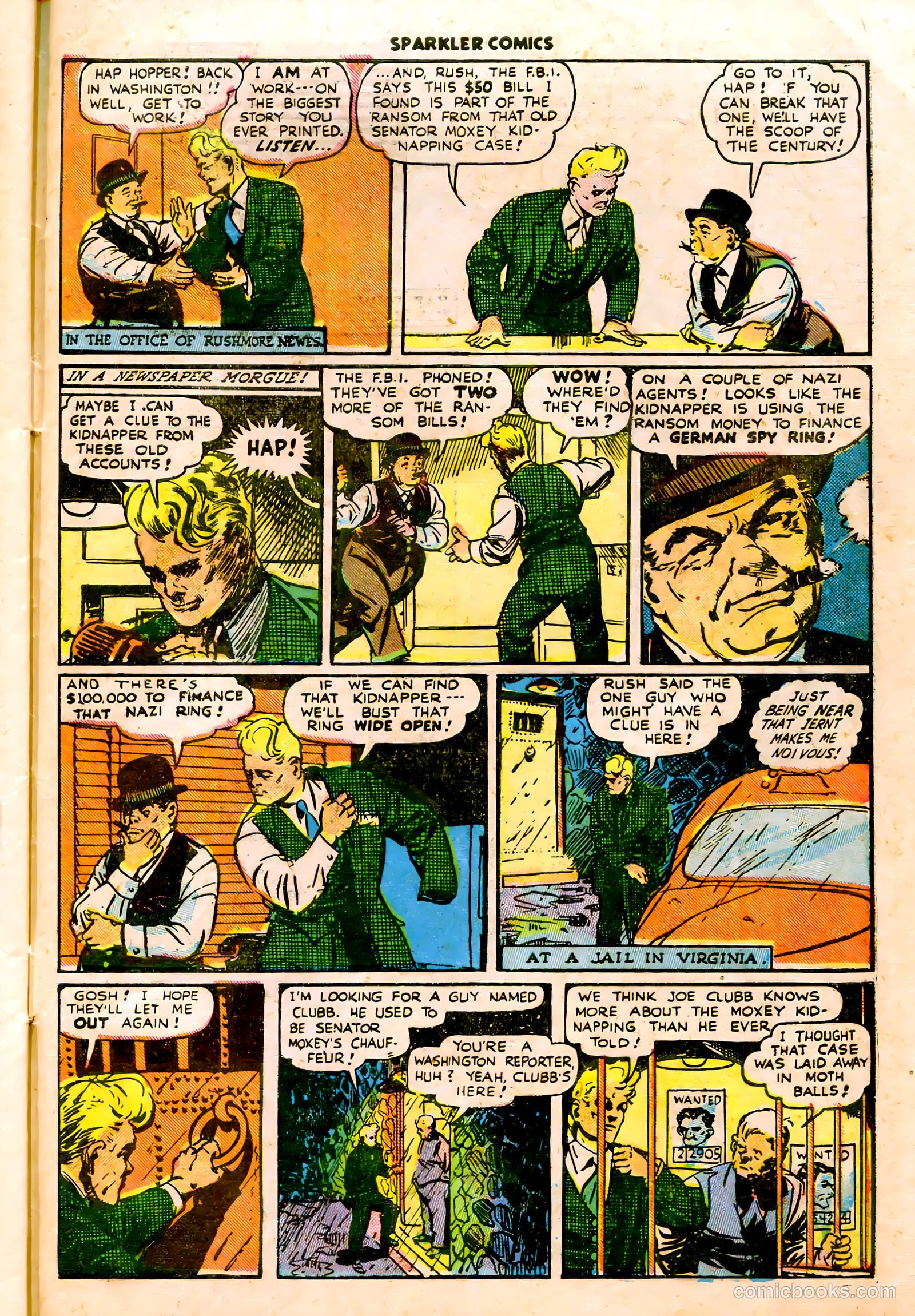 Sparkler Comics #38 (1948) — page 30 of 41