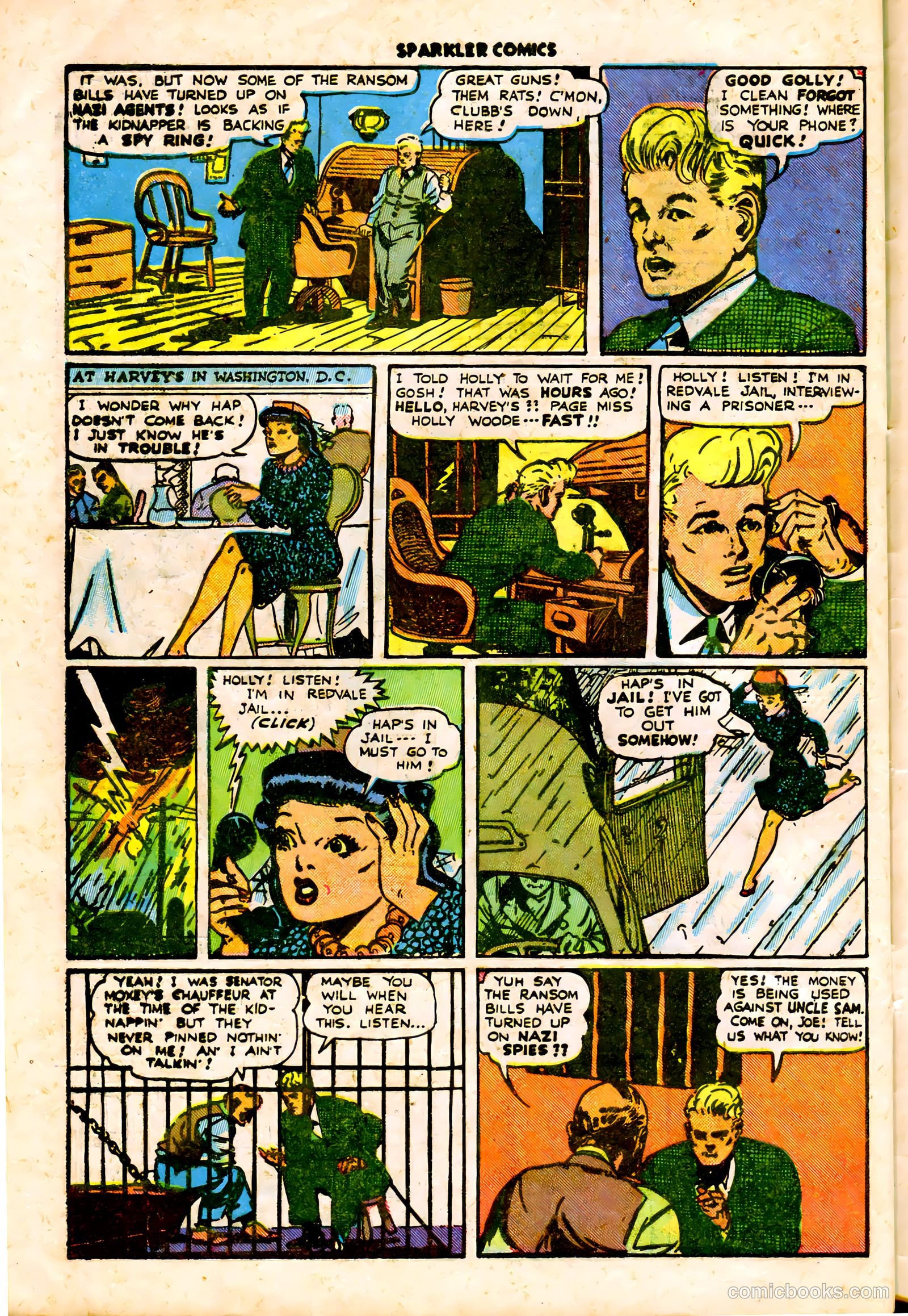 Sparkler Comics #38 (1948) — page 31 of 41