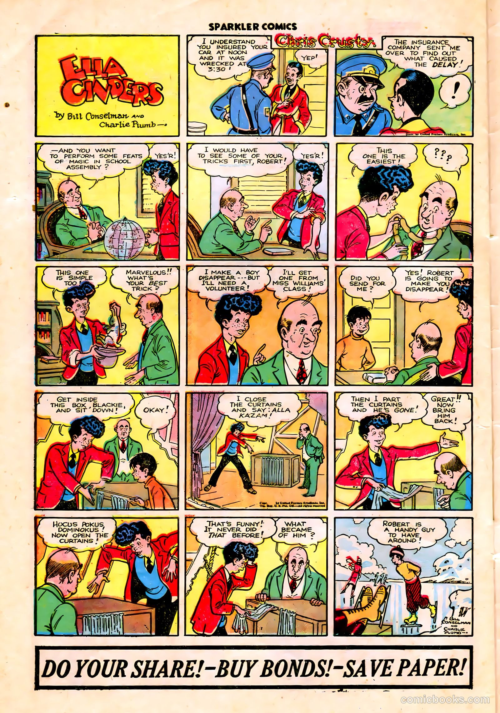 Sparkler Comics #38 (1948) — page 33 of 41