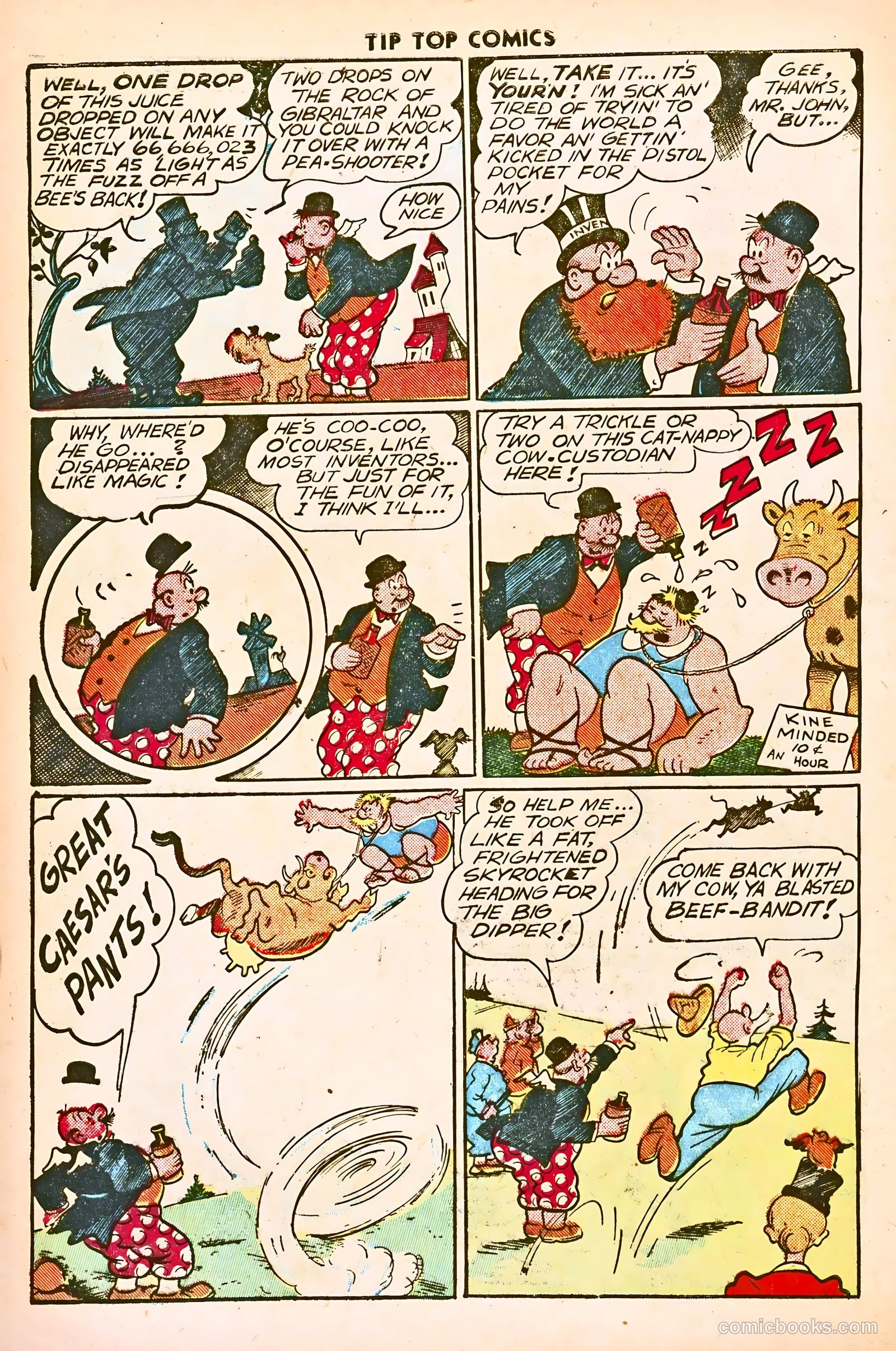 Tip Top Comics #95 (1936) — page 34 of 46