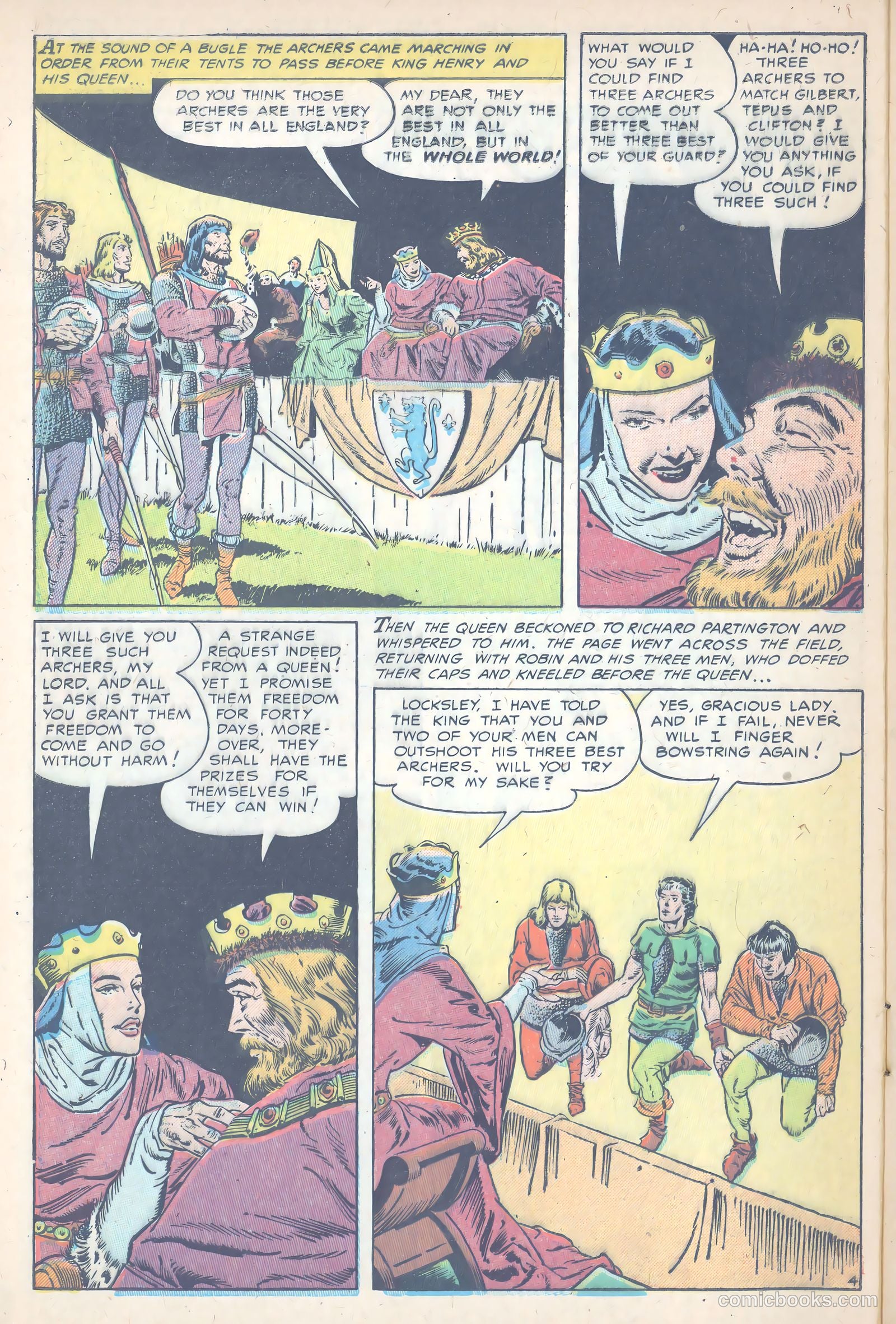 The Adventures of Robin Hood #4 (1963) — page 6 of 36