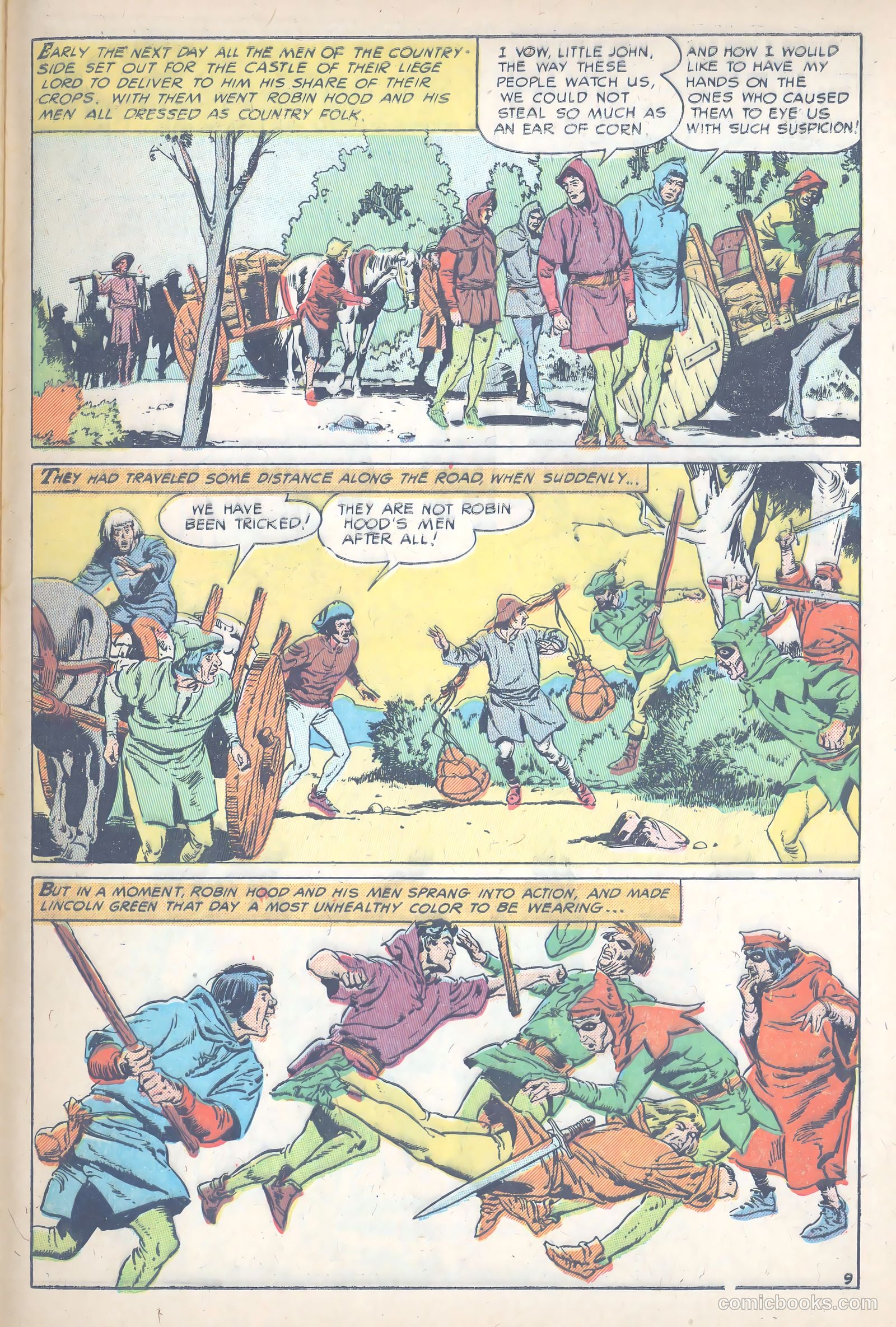 The Adventures of Robin Hood #4 (1963) — page 33 of 36