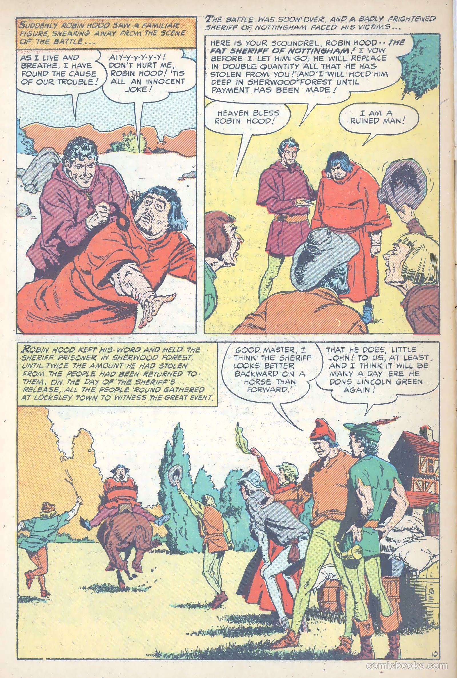 The Adventures of Robin Hood #4 (1963) — page 34 of 36