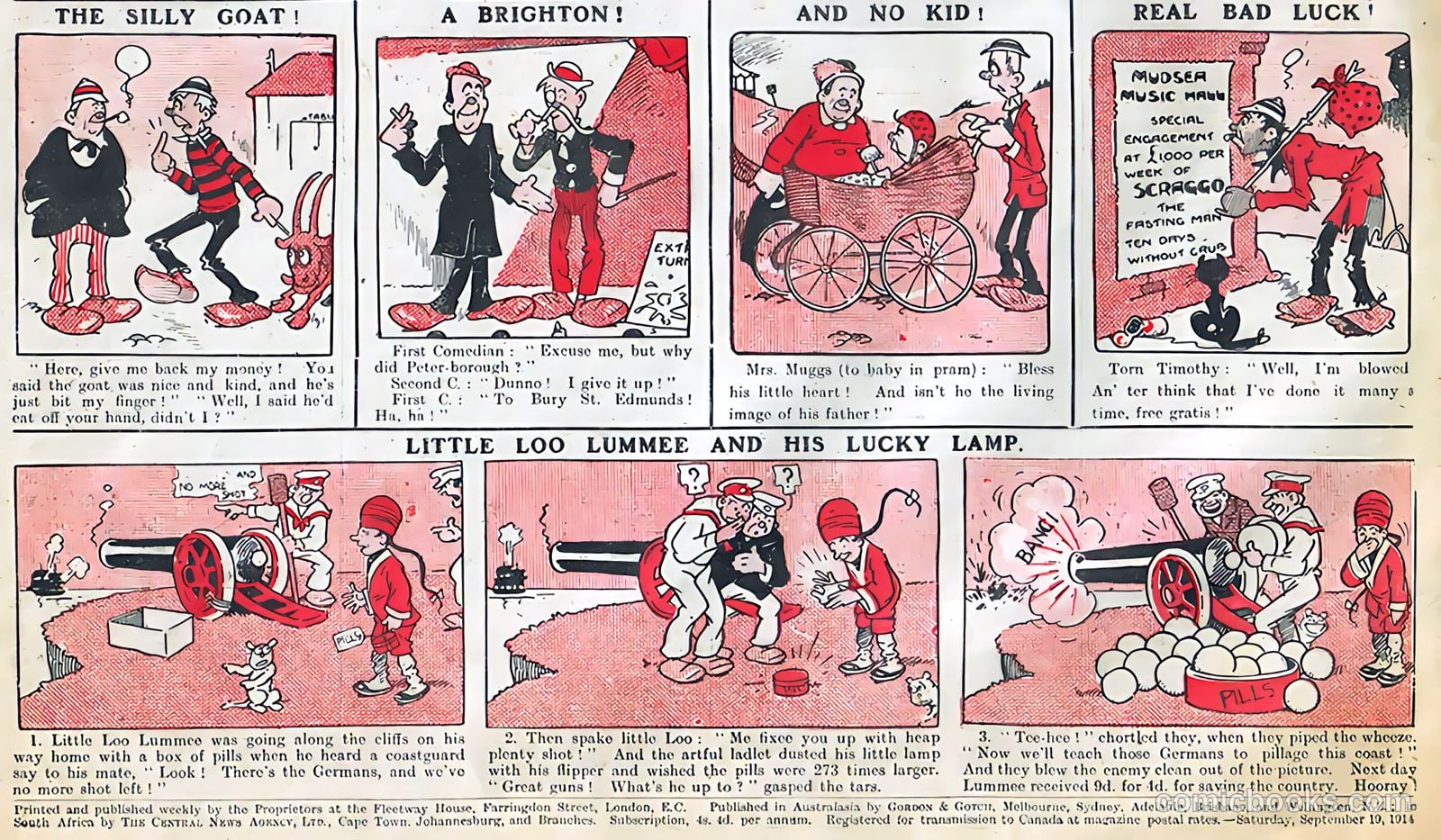 Chuckles #37 (1914) — page 8 of 8