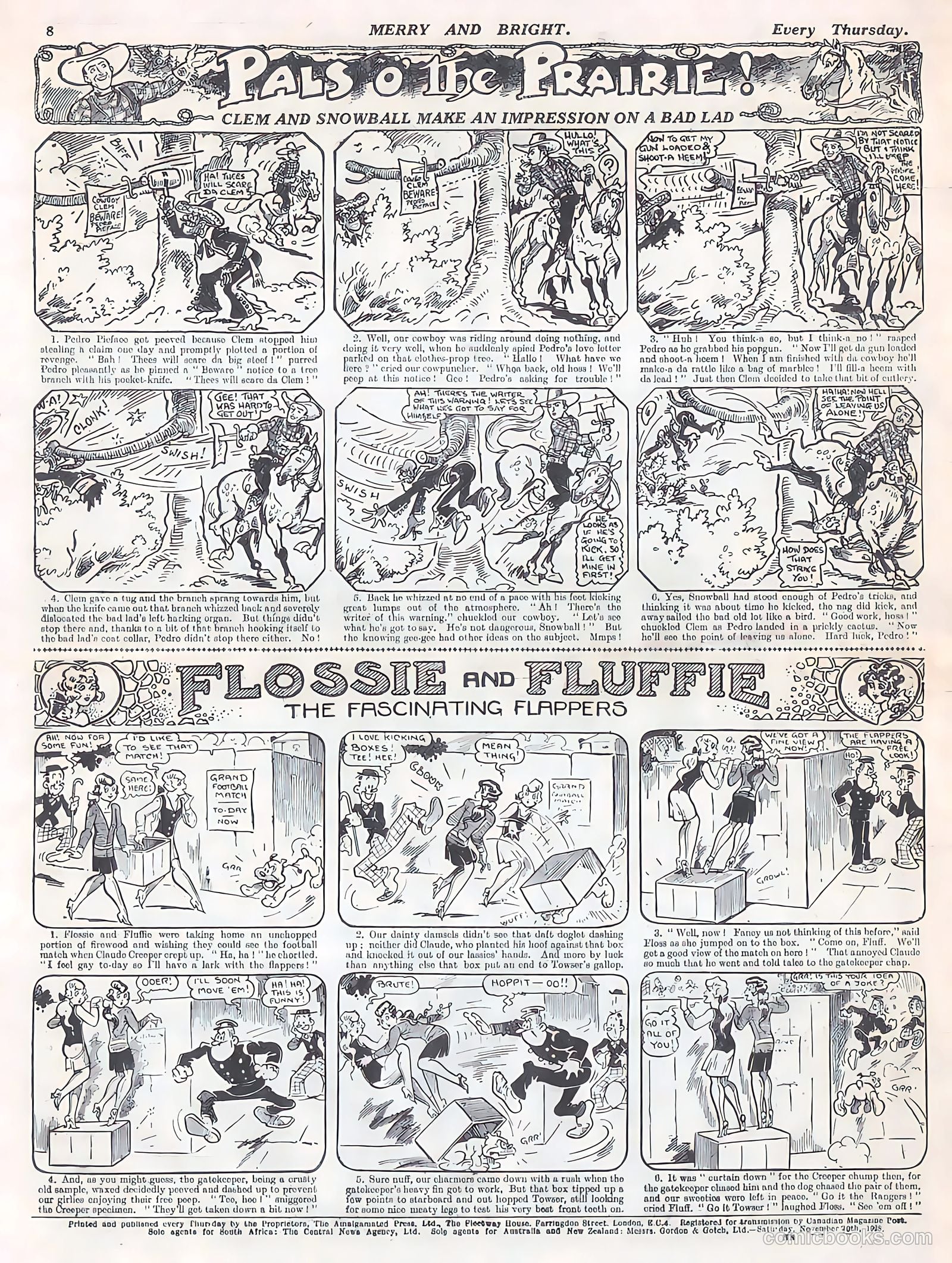 Merry and Bright #605 (1910) — page 5 of 5