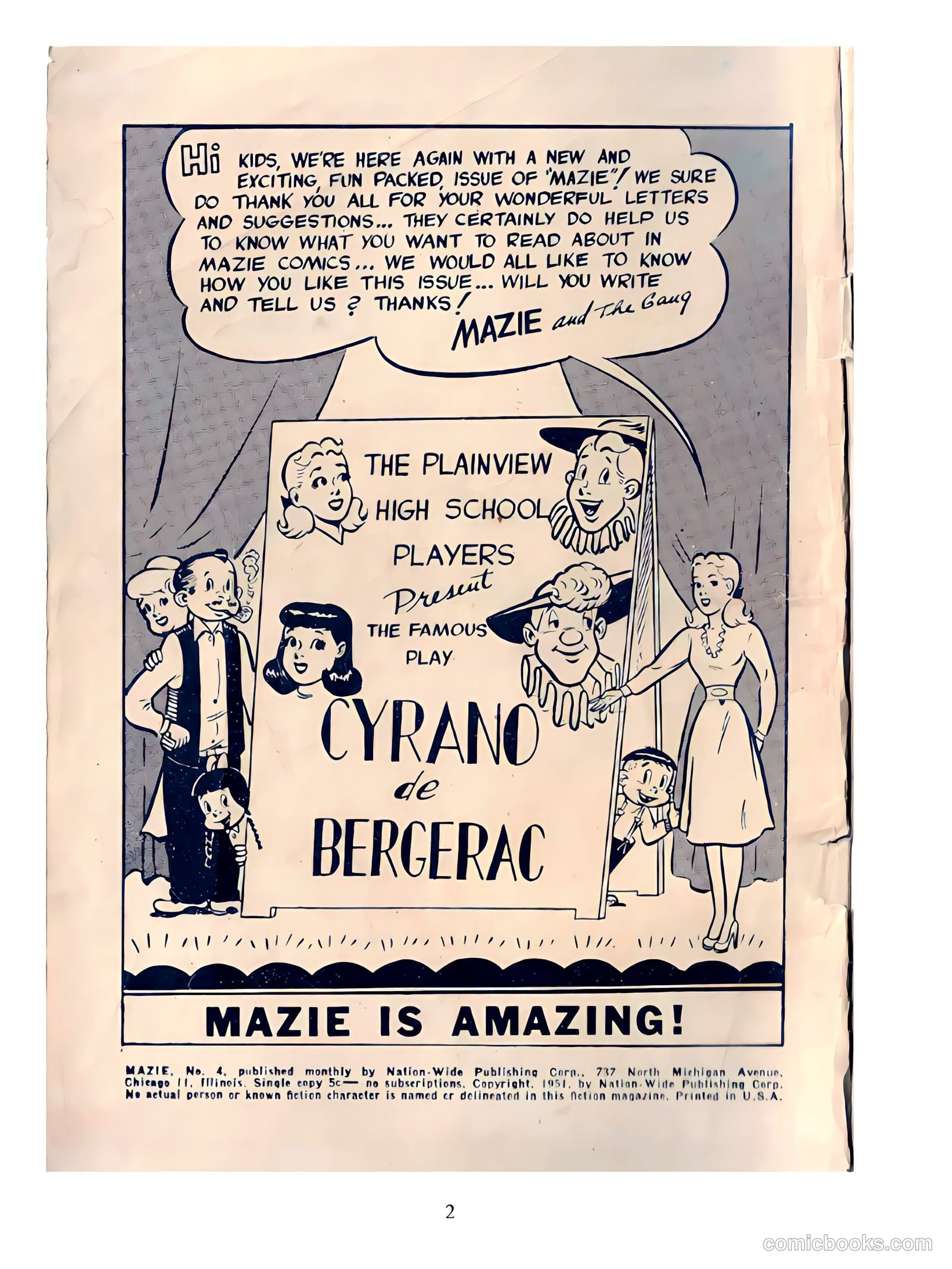 Mazie #4 (1959) — page 12 of 52