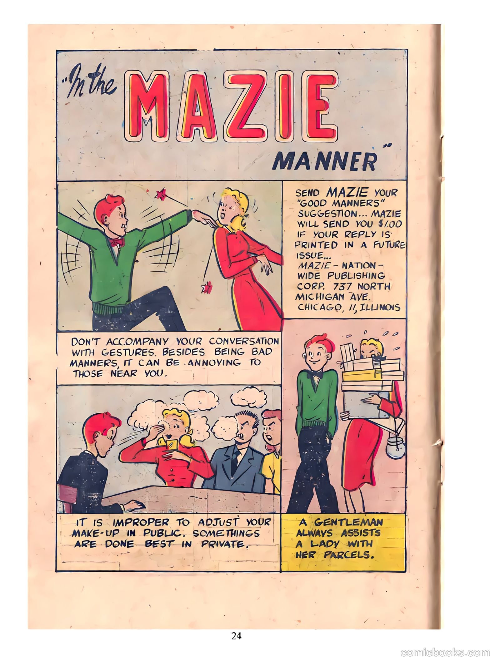 Mazie #4 (1959) — page 17 of 52