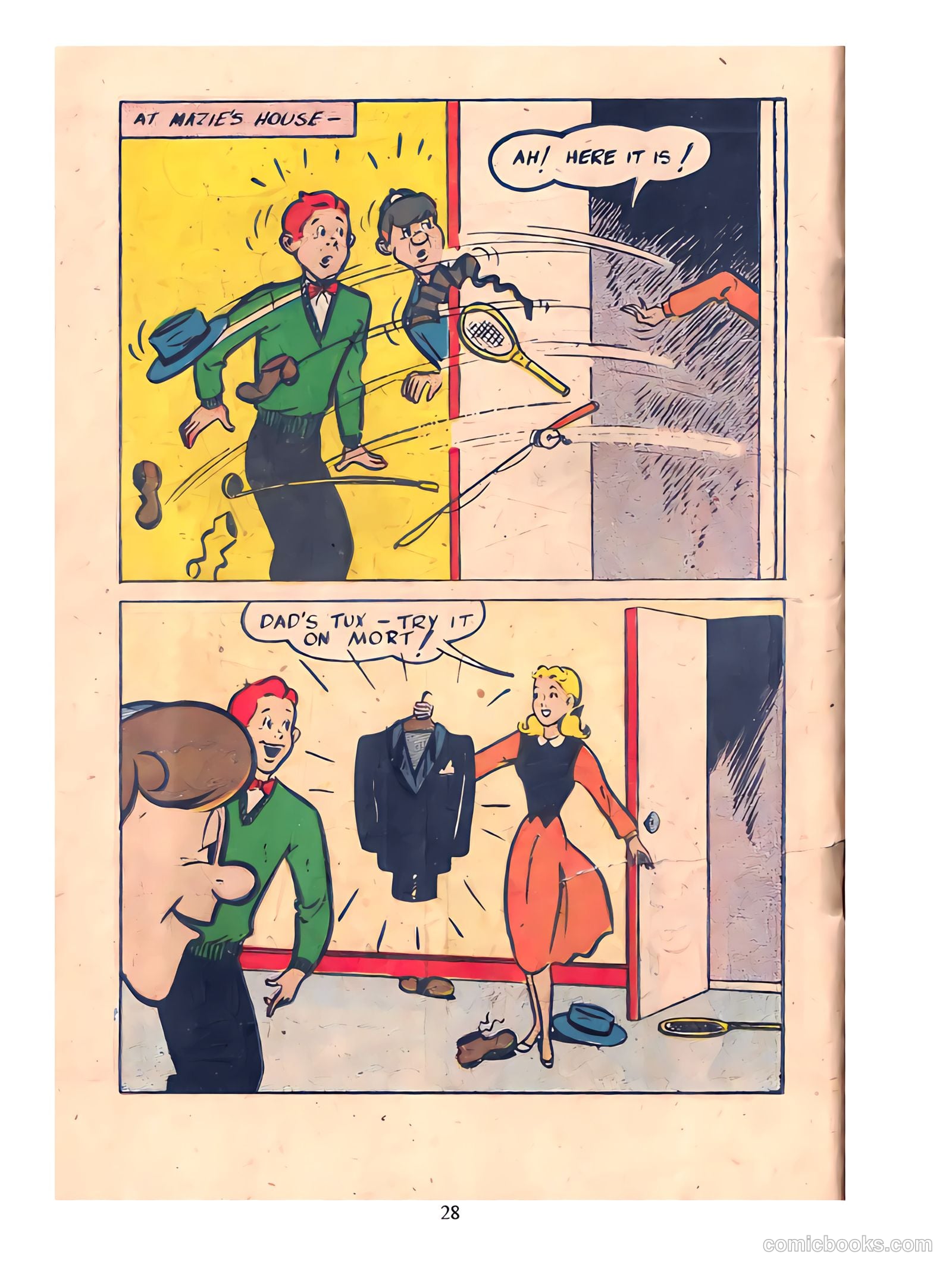 Mazie #4 (1959) — page 21 of 52
