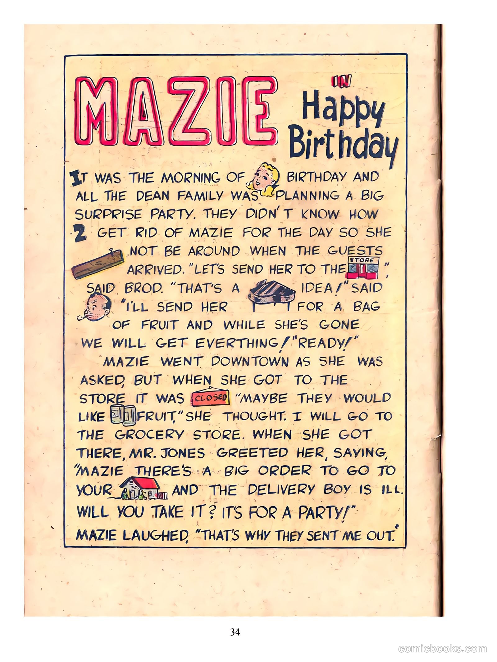 Mazie #4 (1959) — page 28 of 52