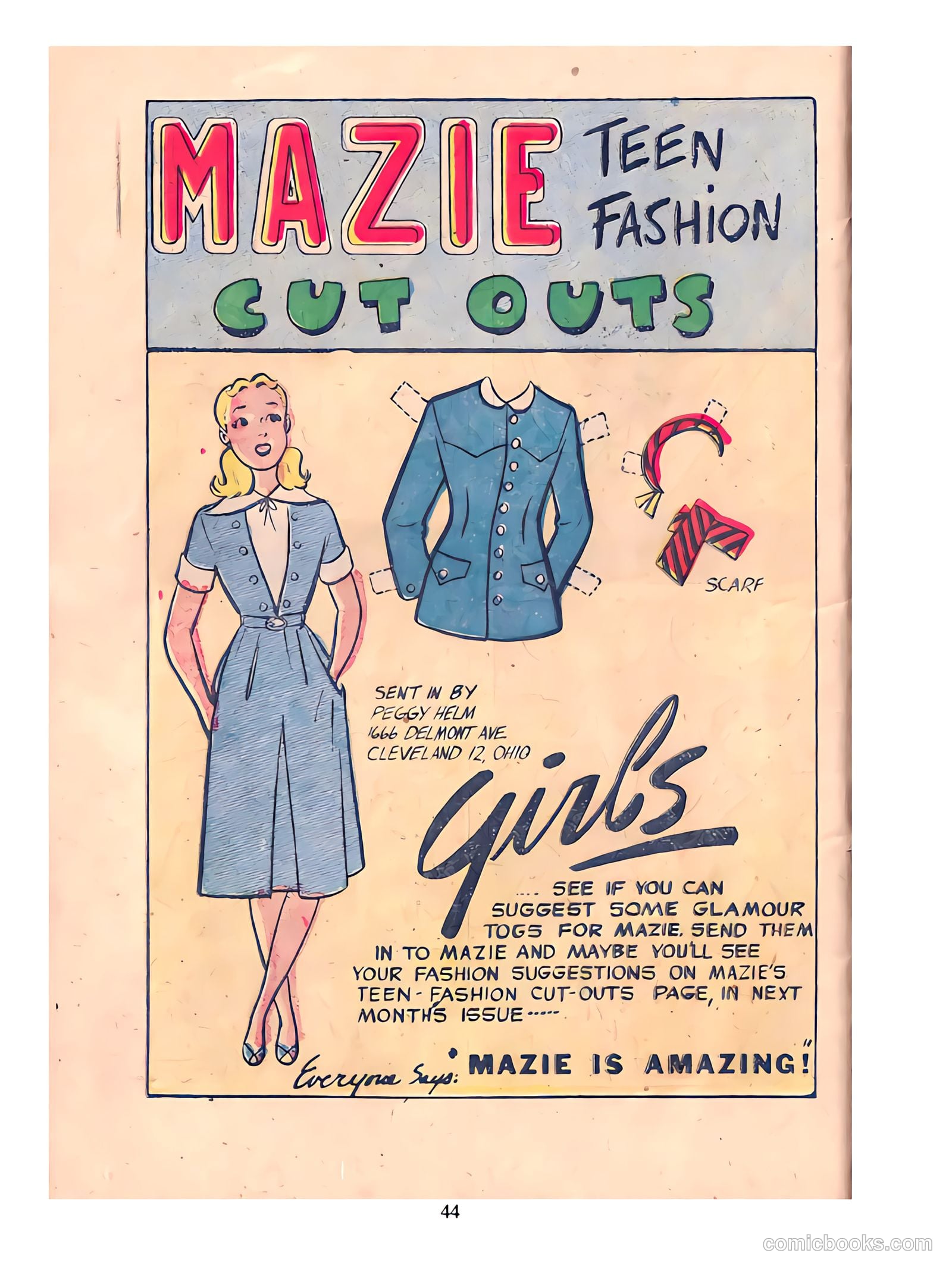 Mazie #4 (1959) — page 39 of 52