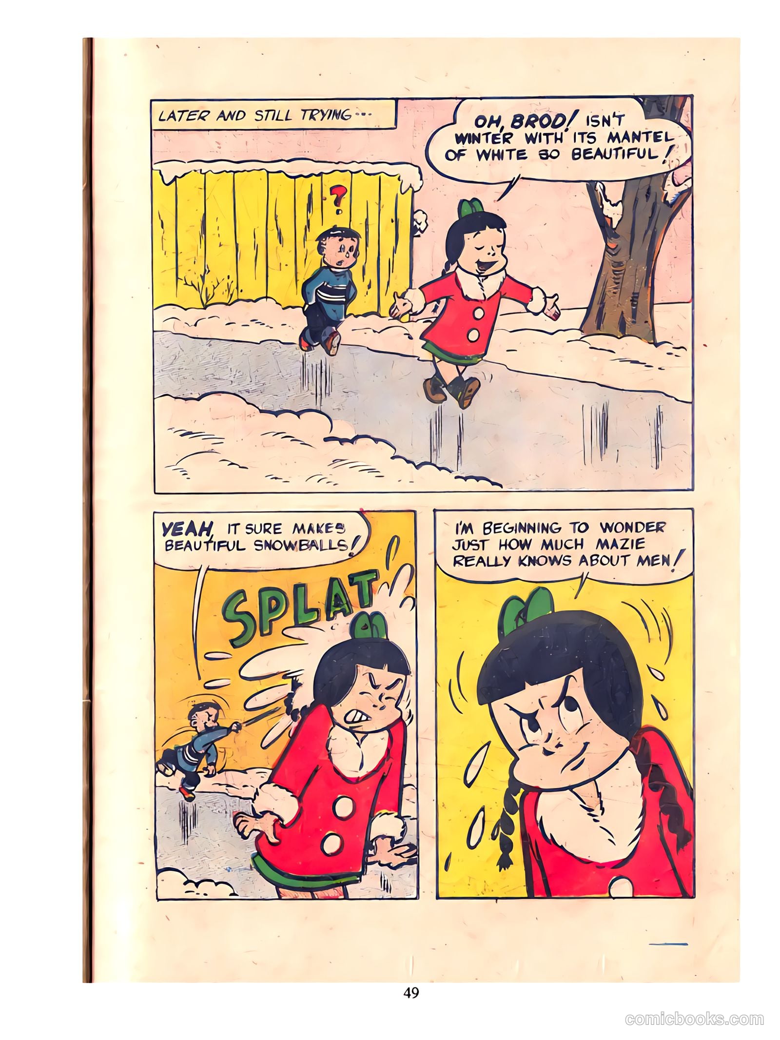 Mazie #4 (1959) — page 44 of 52