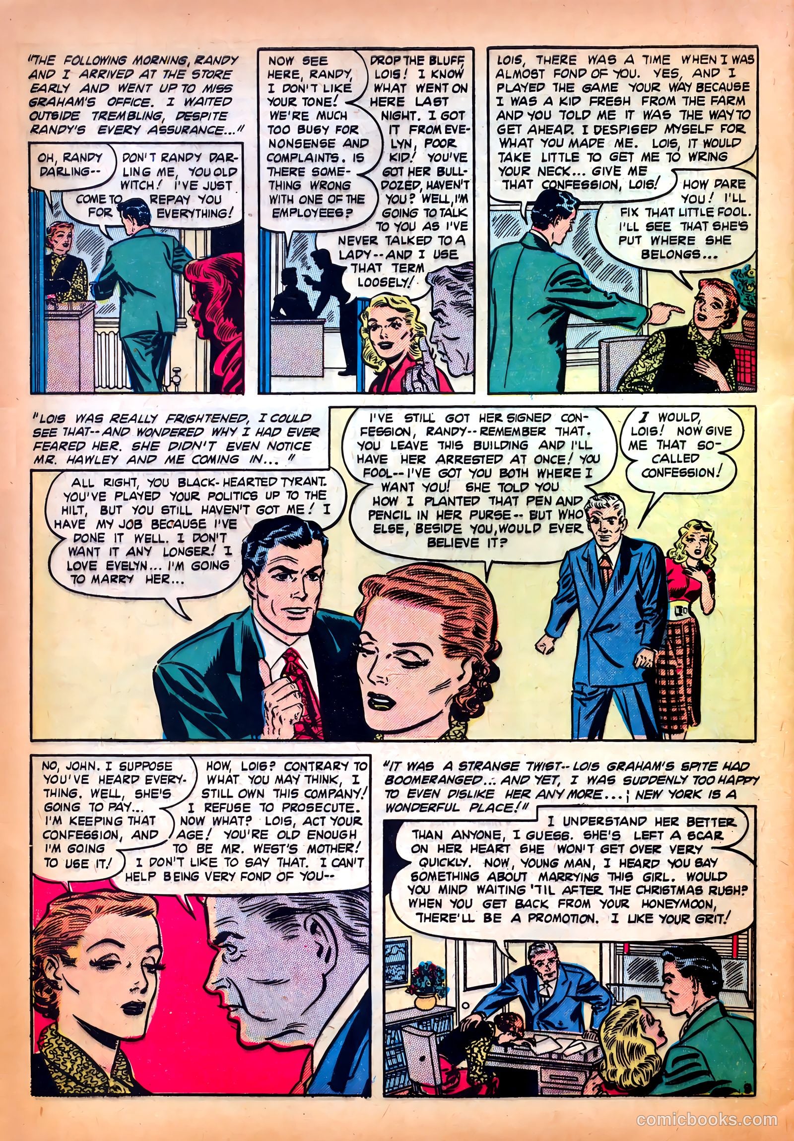 Romantic Confessions v1 #9 — page 40 of 52