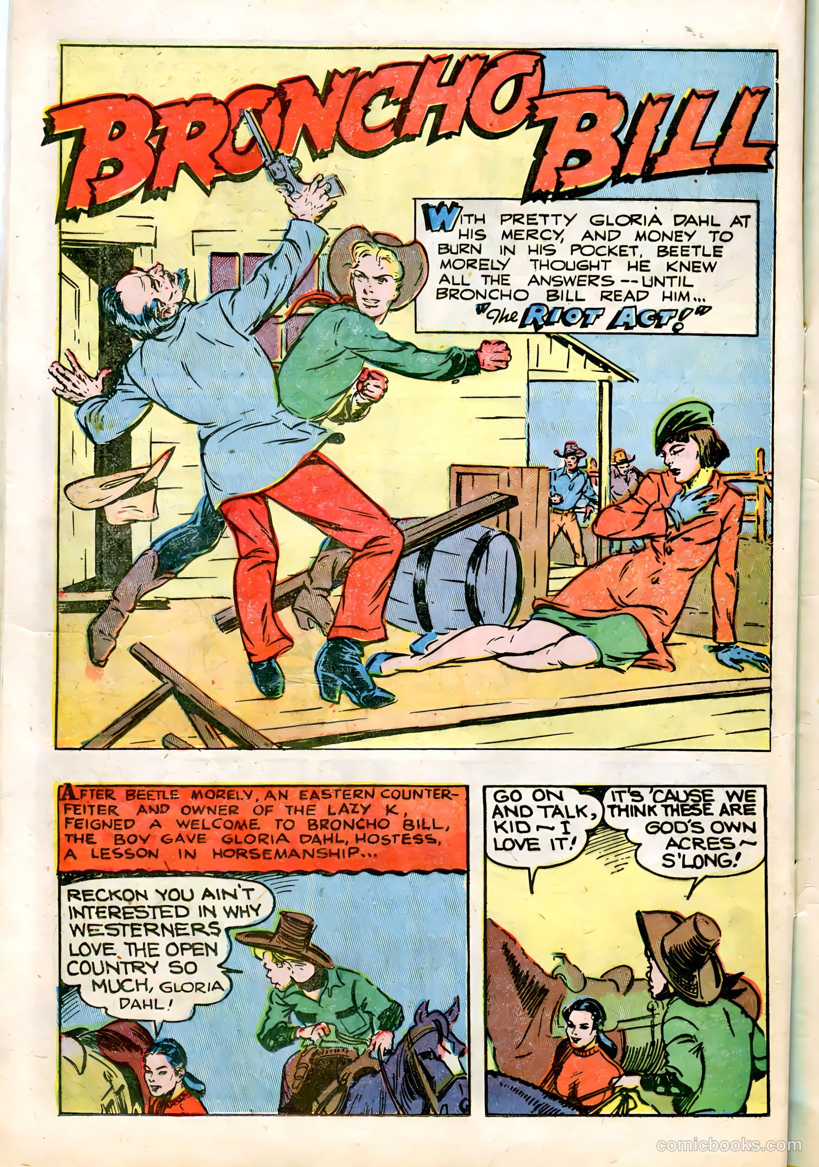 Broncho Bill #10 (1951) — page 20 of 52