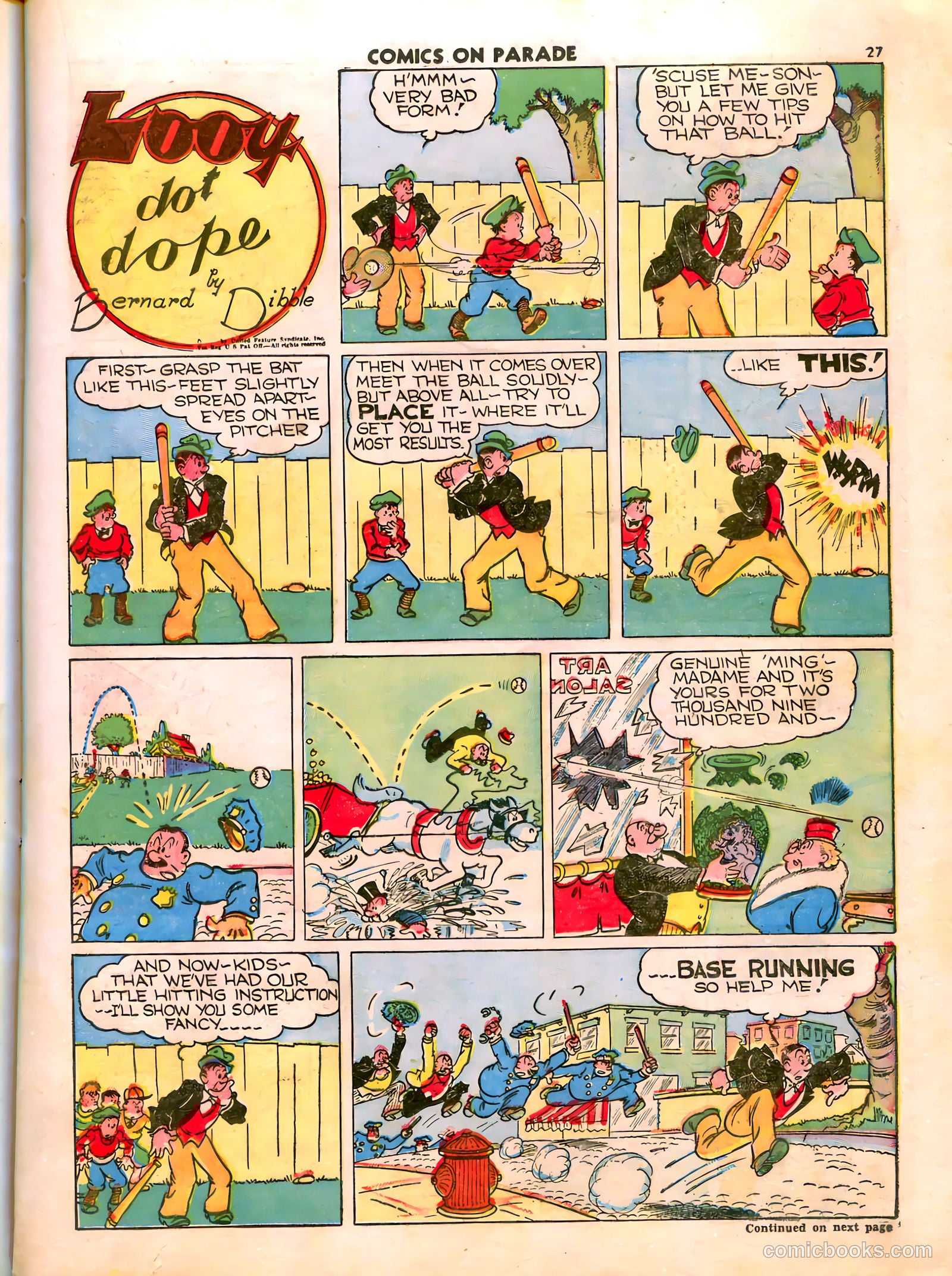 Comics on Parade #14 (1941) — page 19 of 56