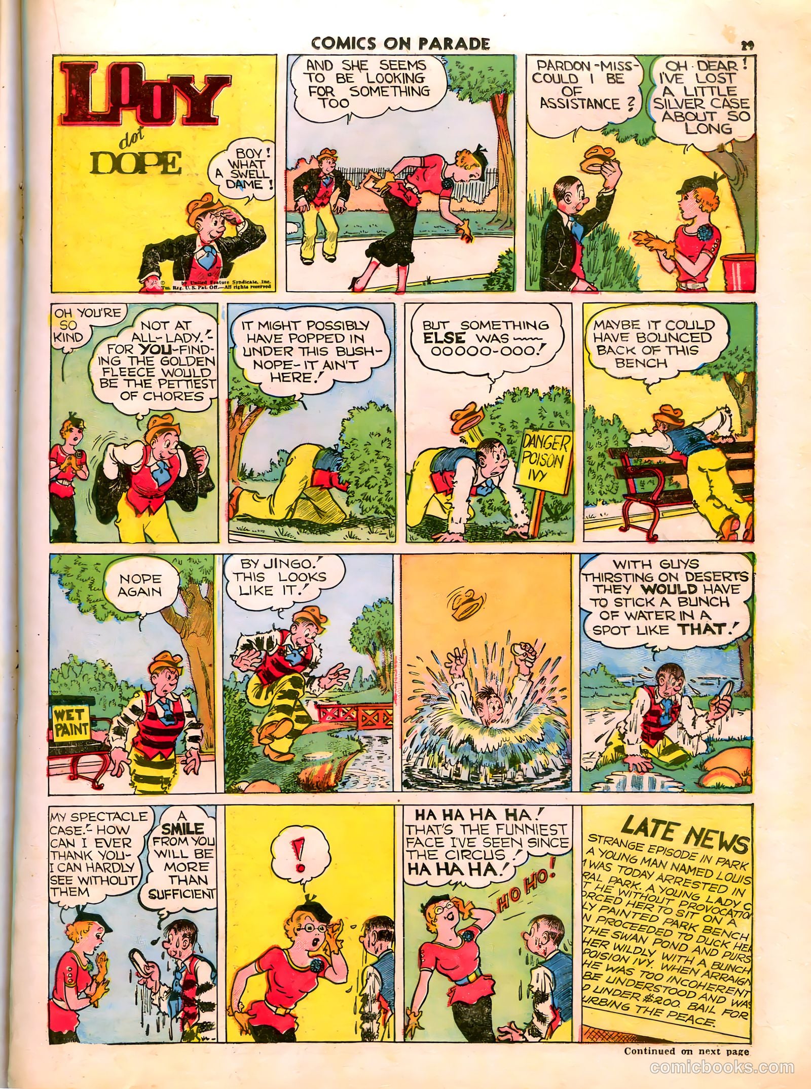 Comics on Parade #14 (1941) — page 21 of 56