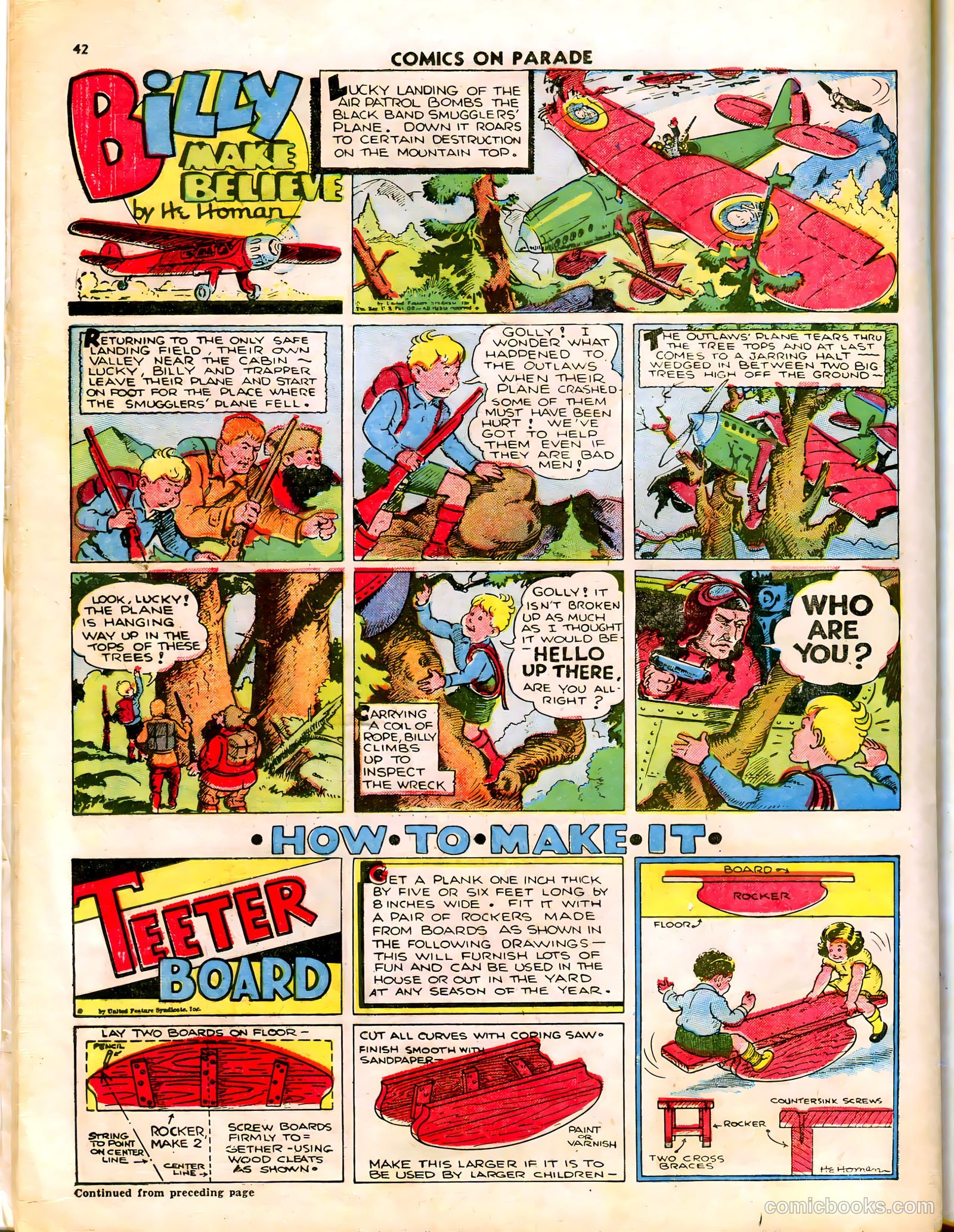 Comics on Parade #14 (1941) — page 32 of 56