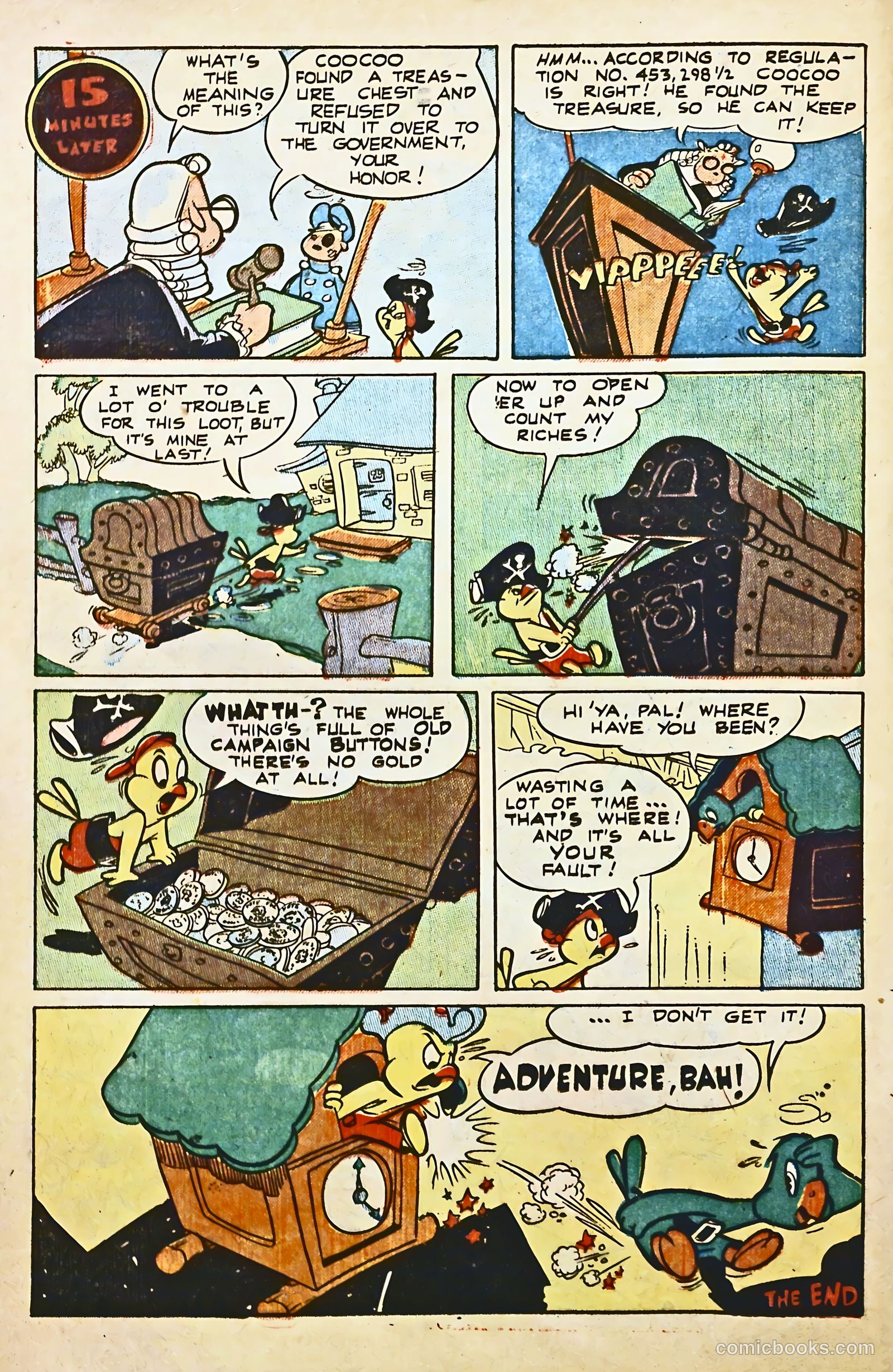 Coo Coo Comics #59 (1942) — page 16 of 36