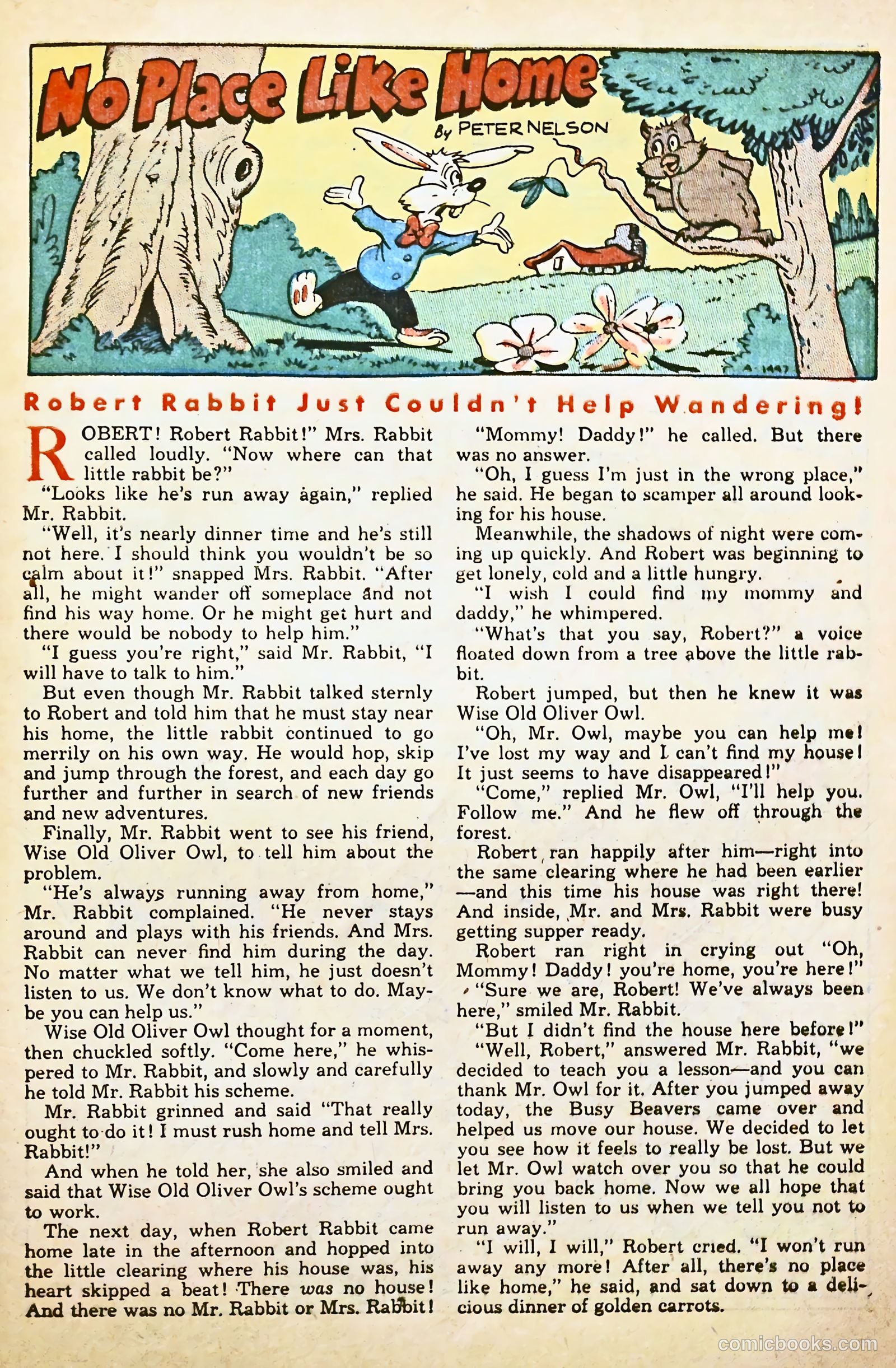 Coo Coo Comics #59 (1942) — page 33 of 36