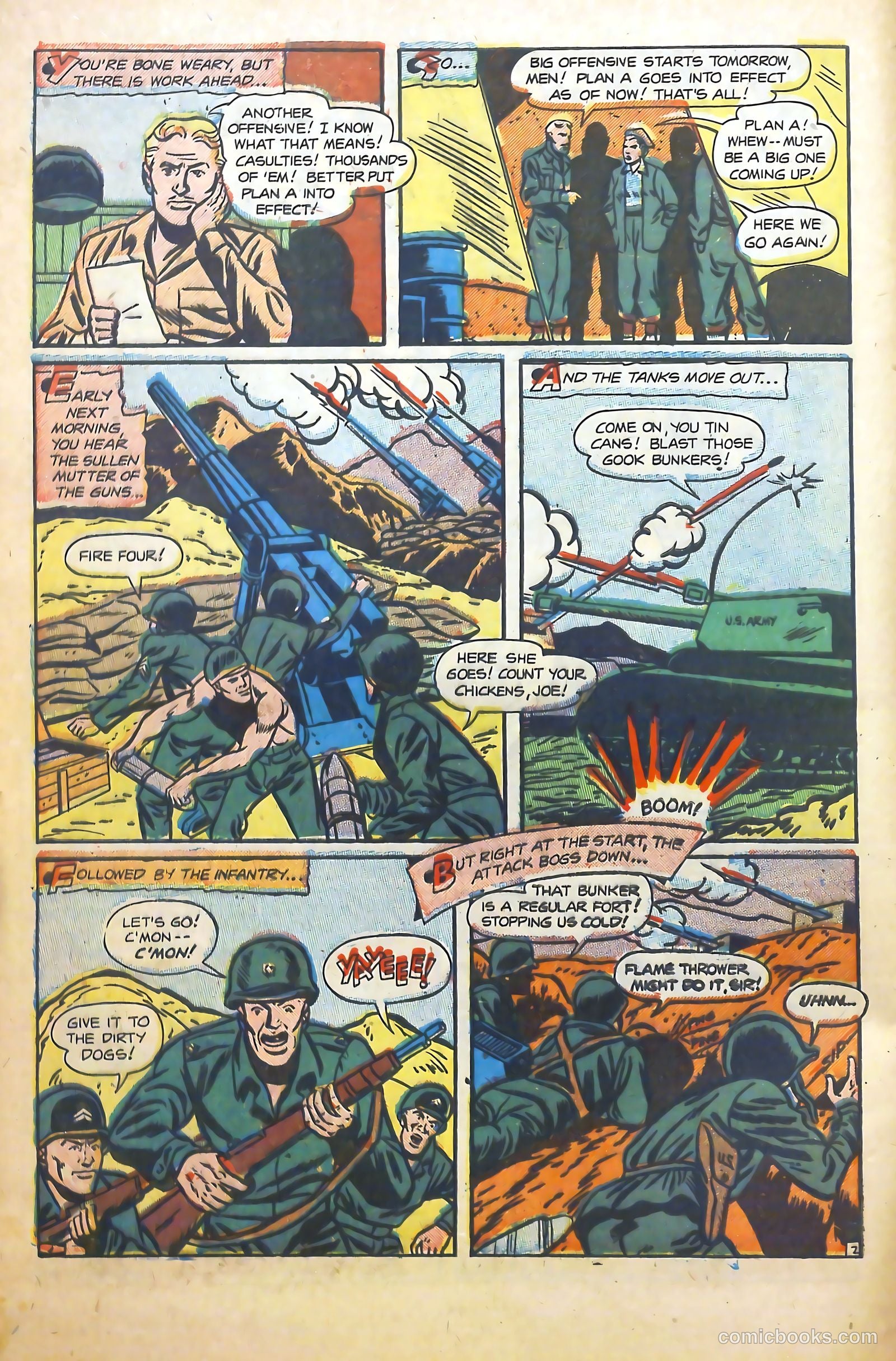 G. I. in Battle #4 (1957) — page 4 of 36