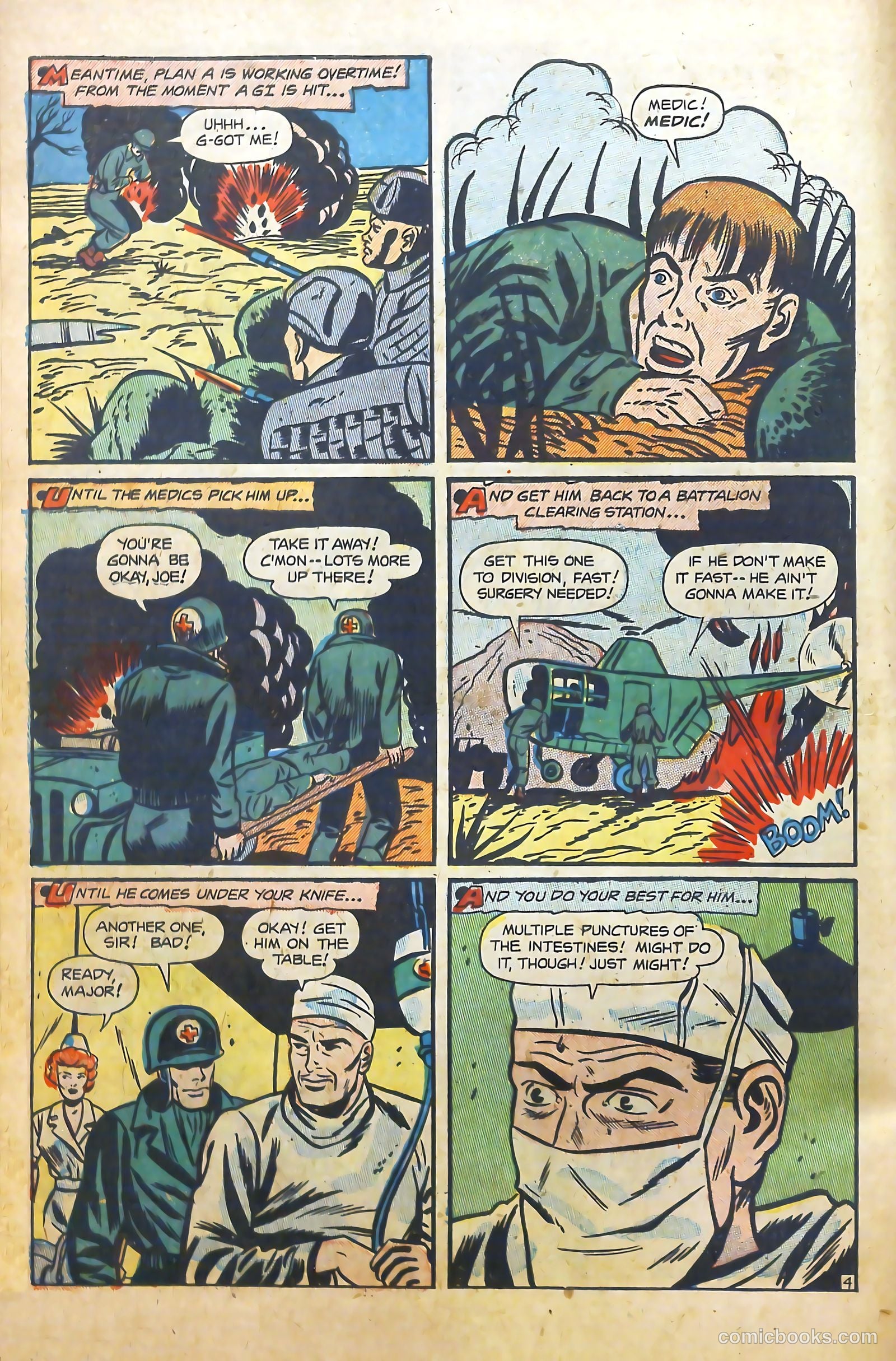 G. I. in Battle #4 (1957) — page 6 of 36
