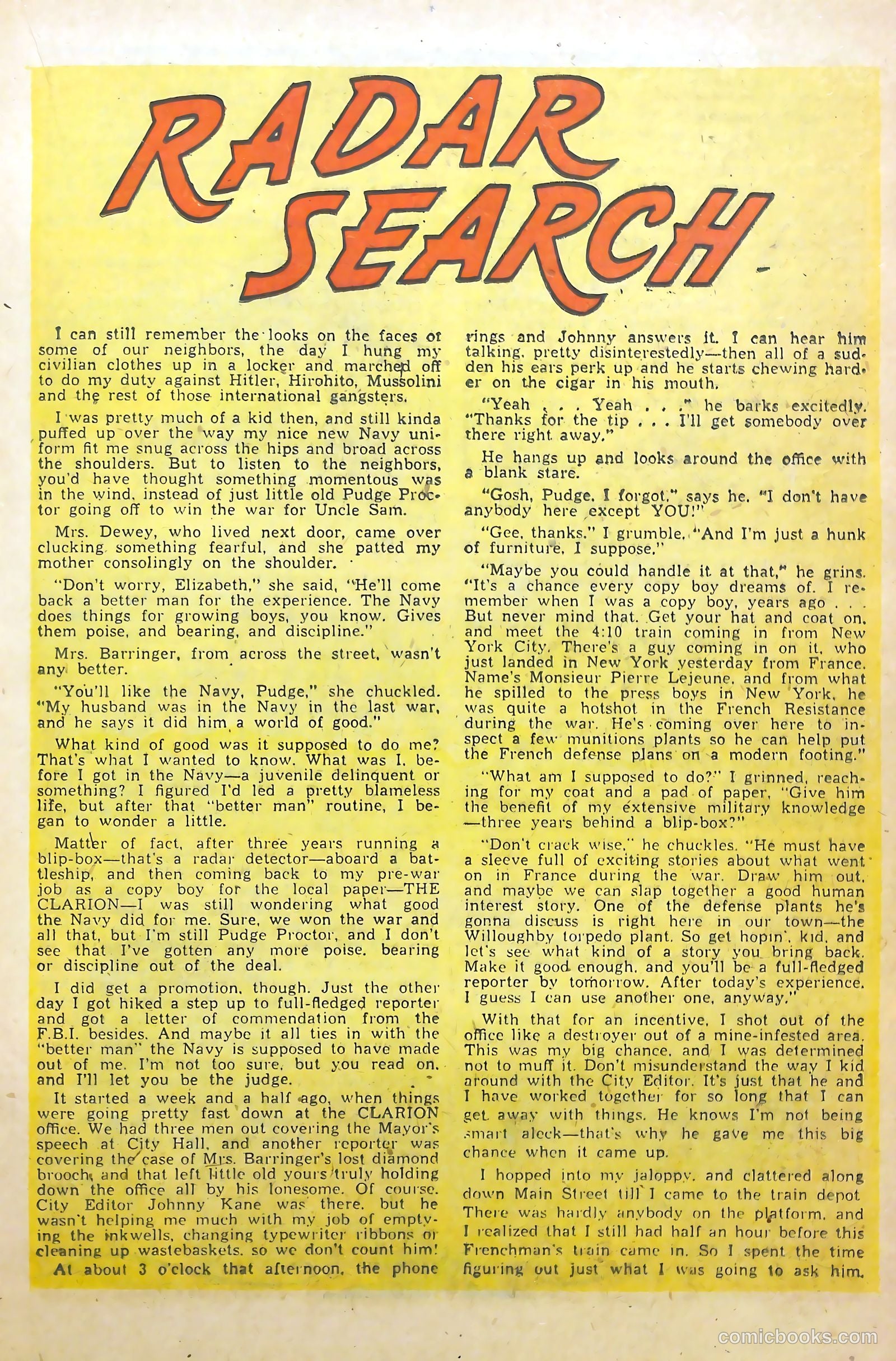 G. I. in Battle #4 (1957) — page 17 of 36