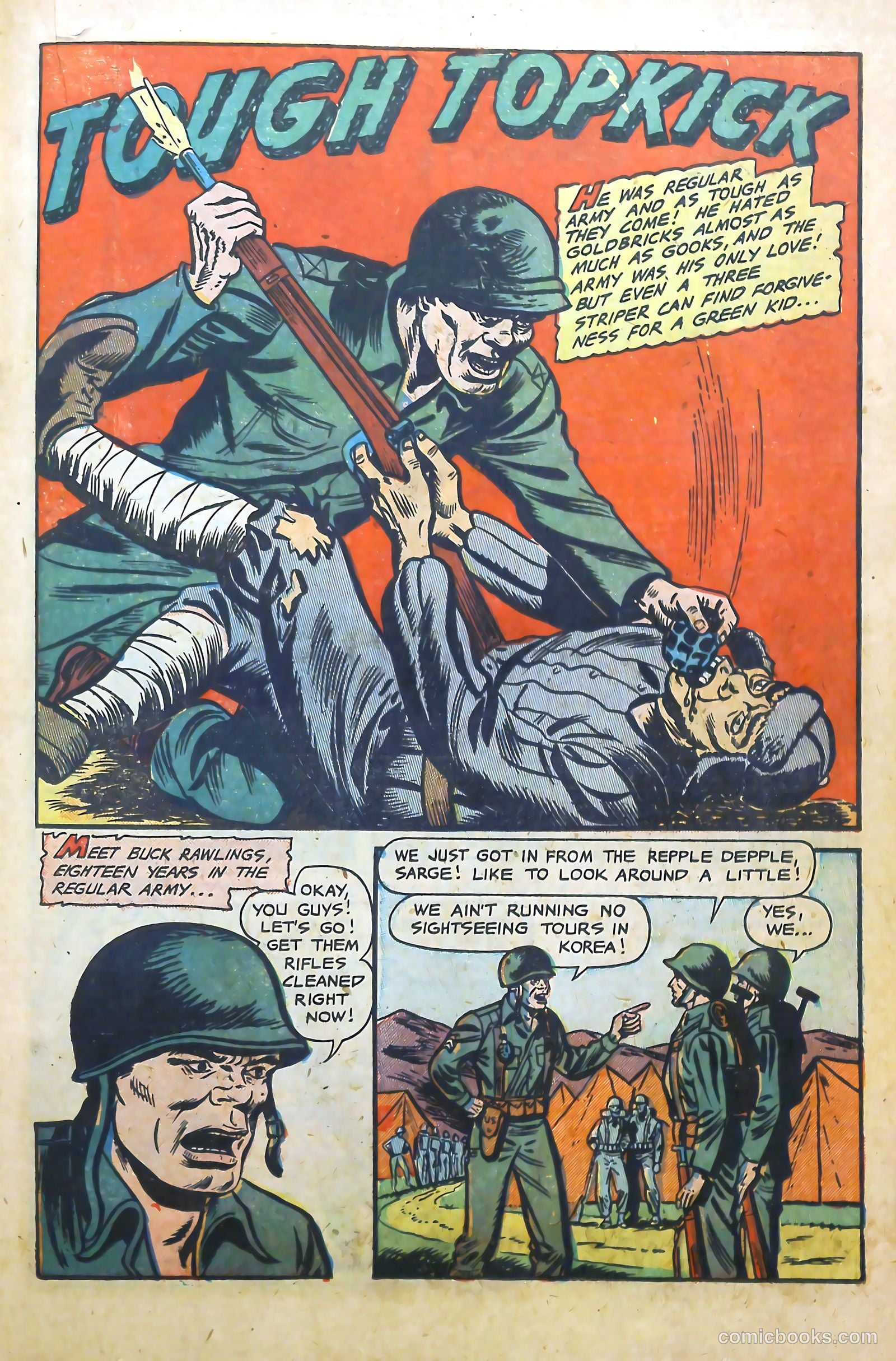 G. I. in Battle #4 (1957) — page 19 of 36