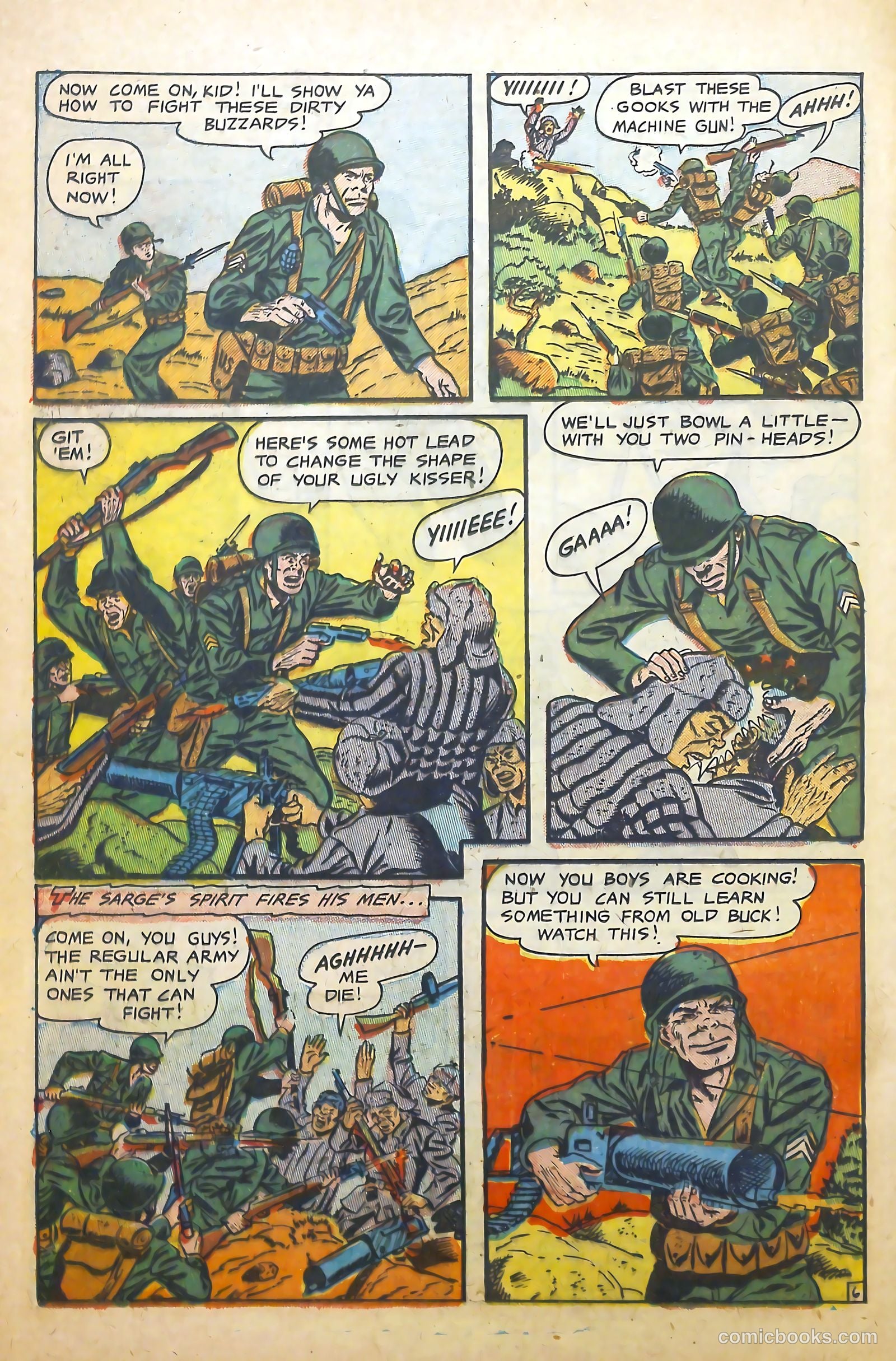 G. I. in Battle #4 (1957) — page 24 of 36
