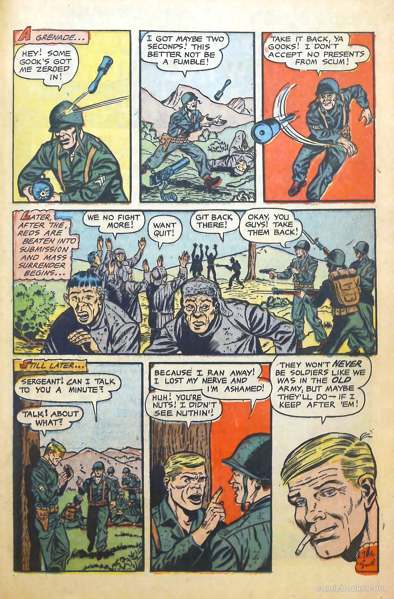 G. I. in Battle #4 (1957) — page 25 of 36