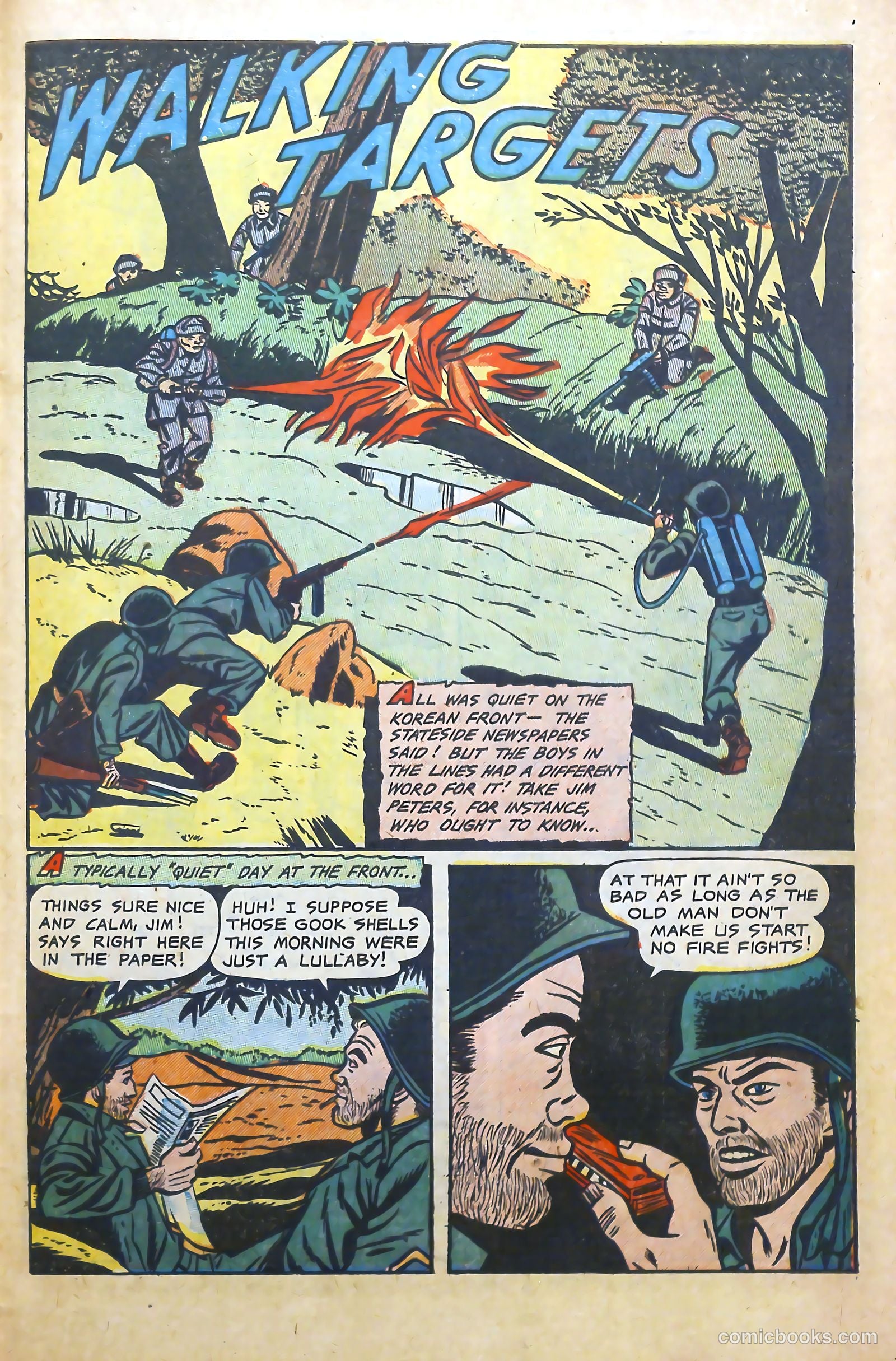 G. I. in Battle #4 (1957) — page 27 of 36