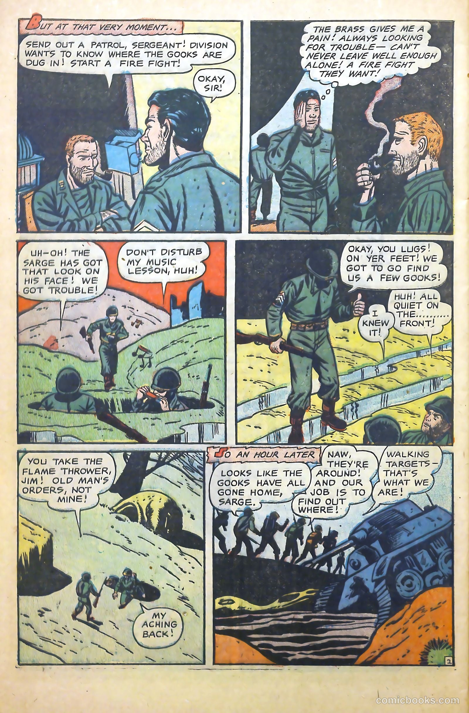 G. I. in Battle #4 (1957) — page 28 of 36