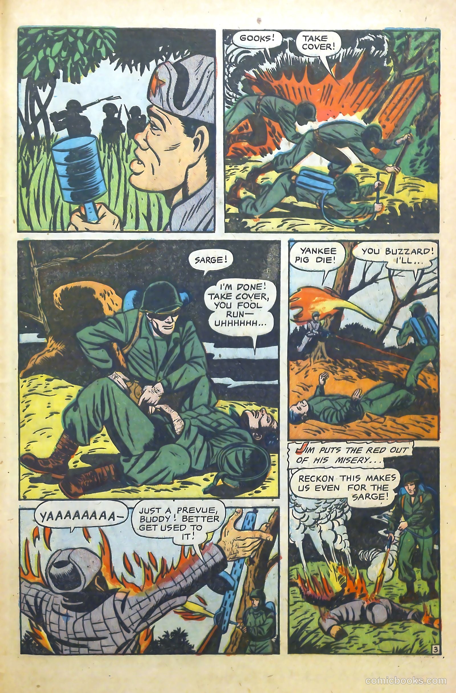 G. I. in Battle #4 (1957) — page 29 of 36