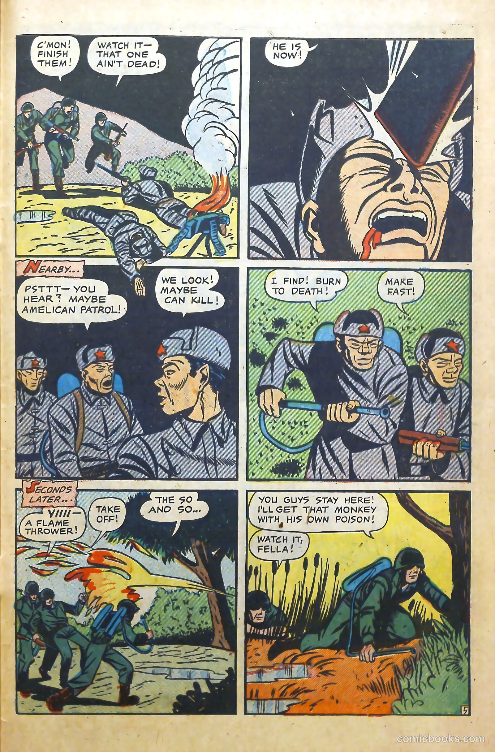 G. I. in Battle #4 (1957) — page 31 of 36