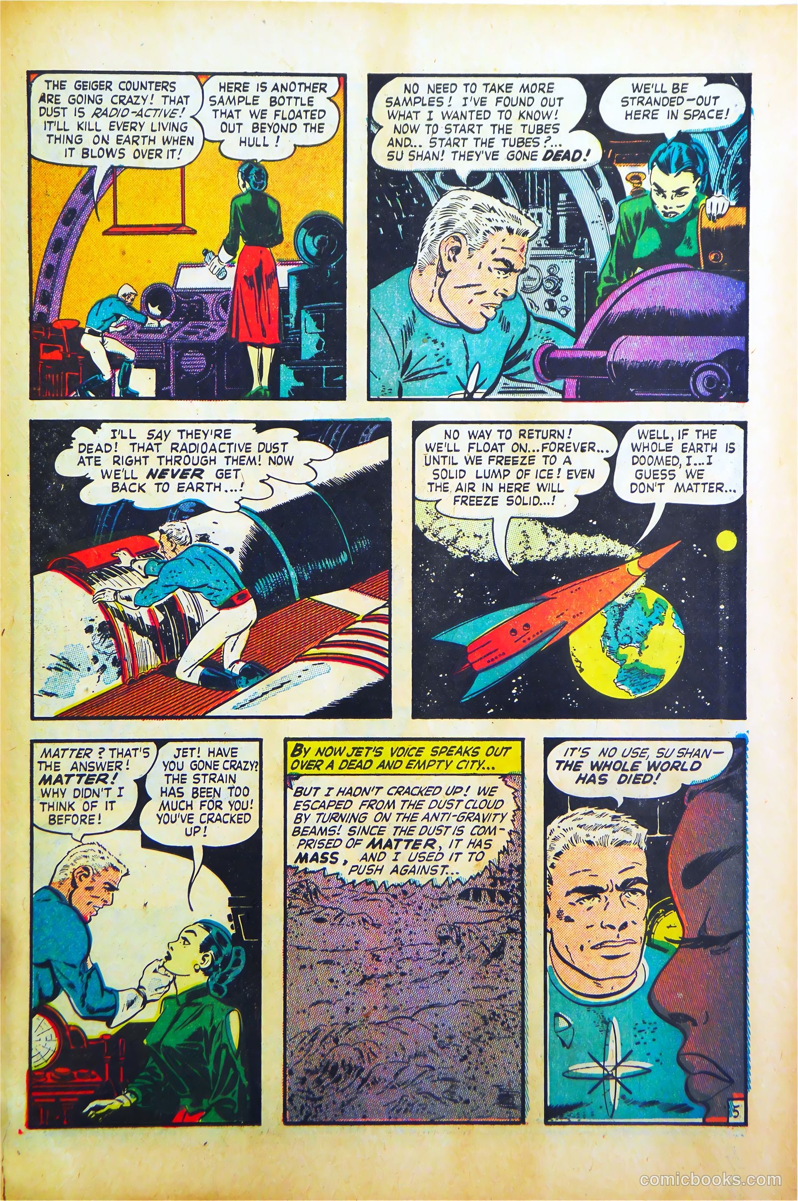 A-1 Comics 35 - Jet Powers #1 — page 7 of 36