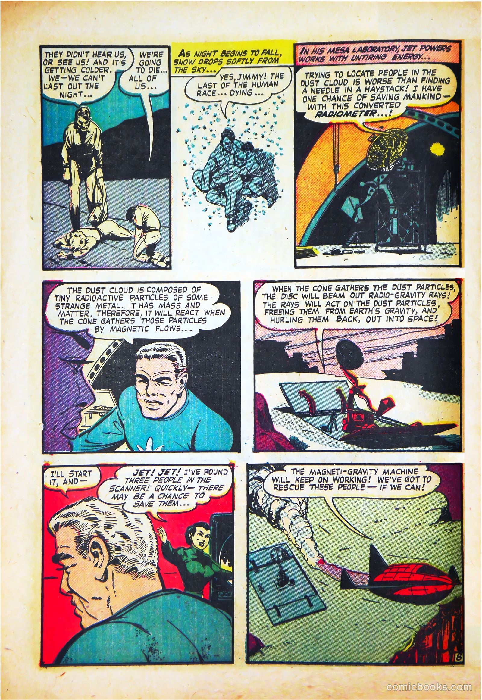 A-1 Comics 35 - Jet Powers #1 — page 10 of 36