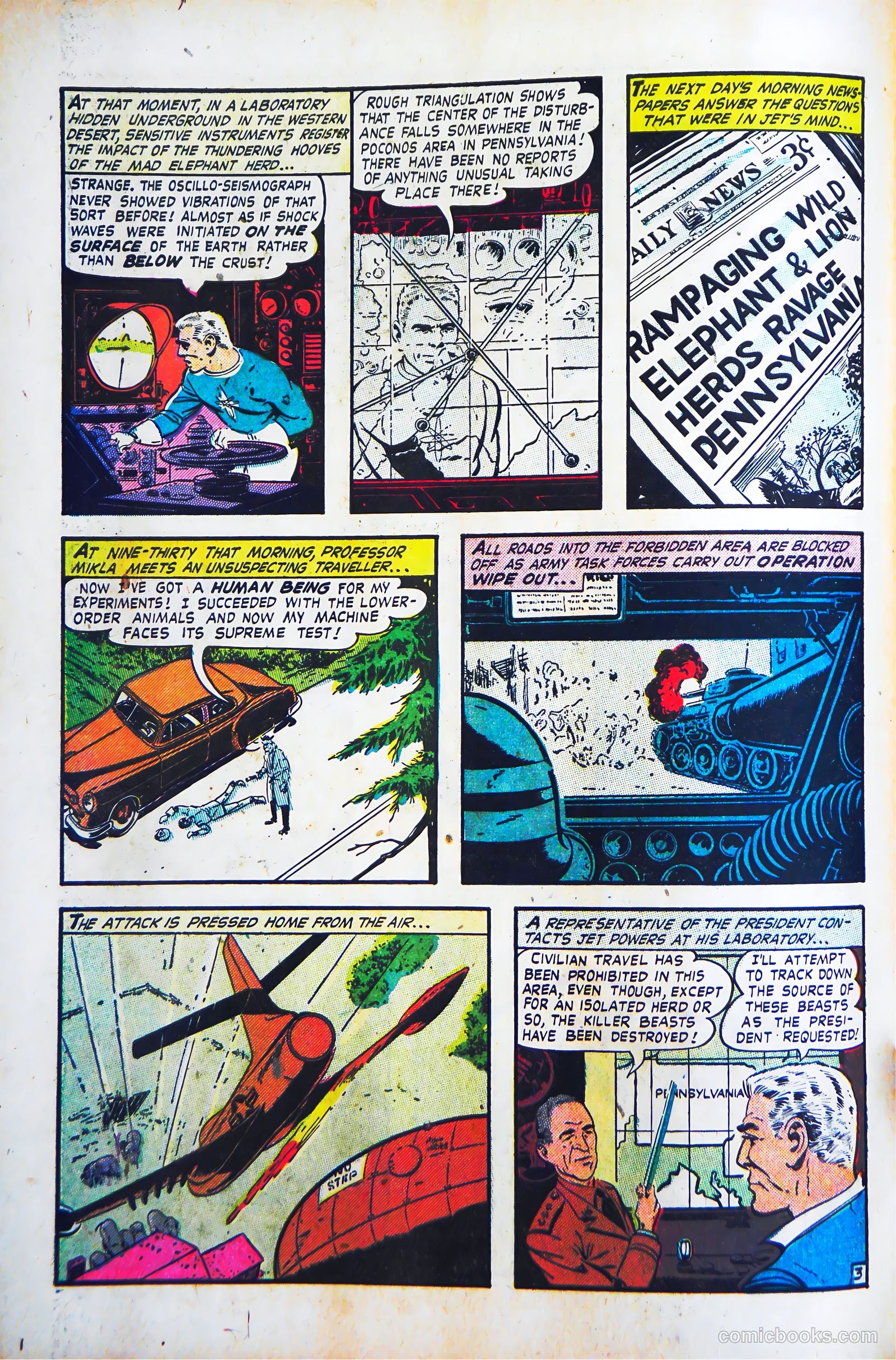 A-1 Comics 35 - Jet Powers #1 — page 14 of 36
