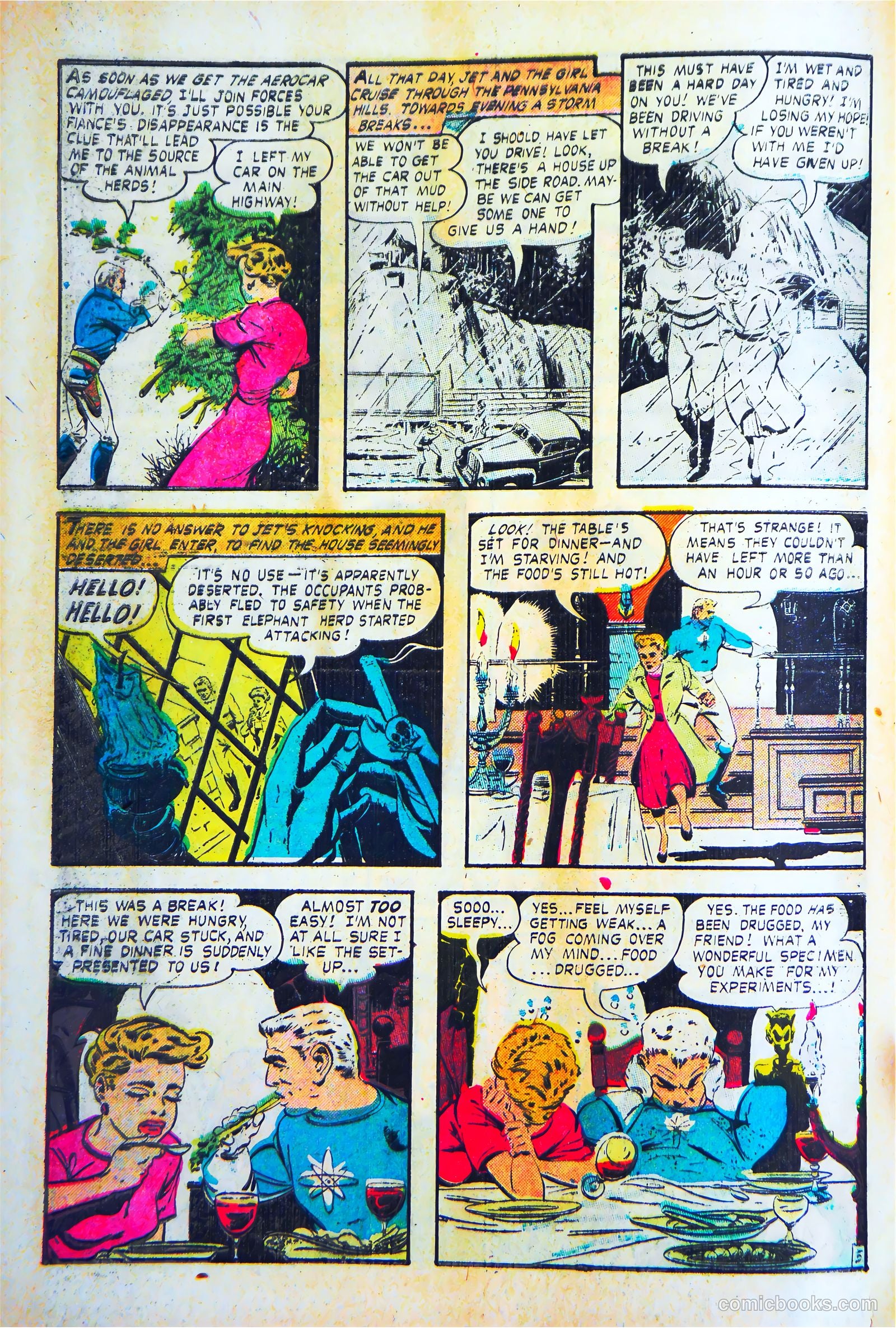 A-1 Comics 35 - Jet Powers #1 — page 16 of 36