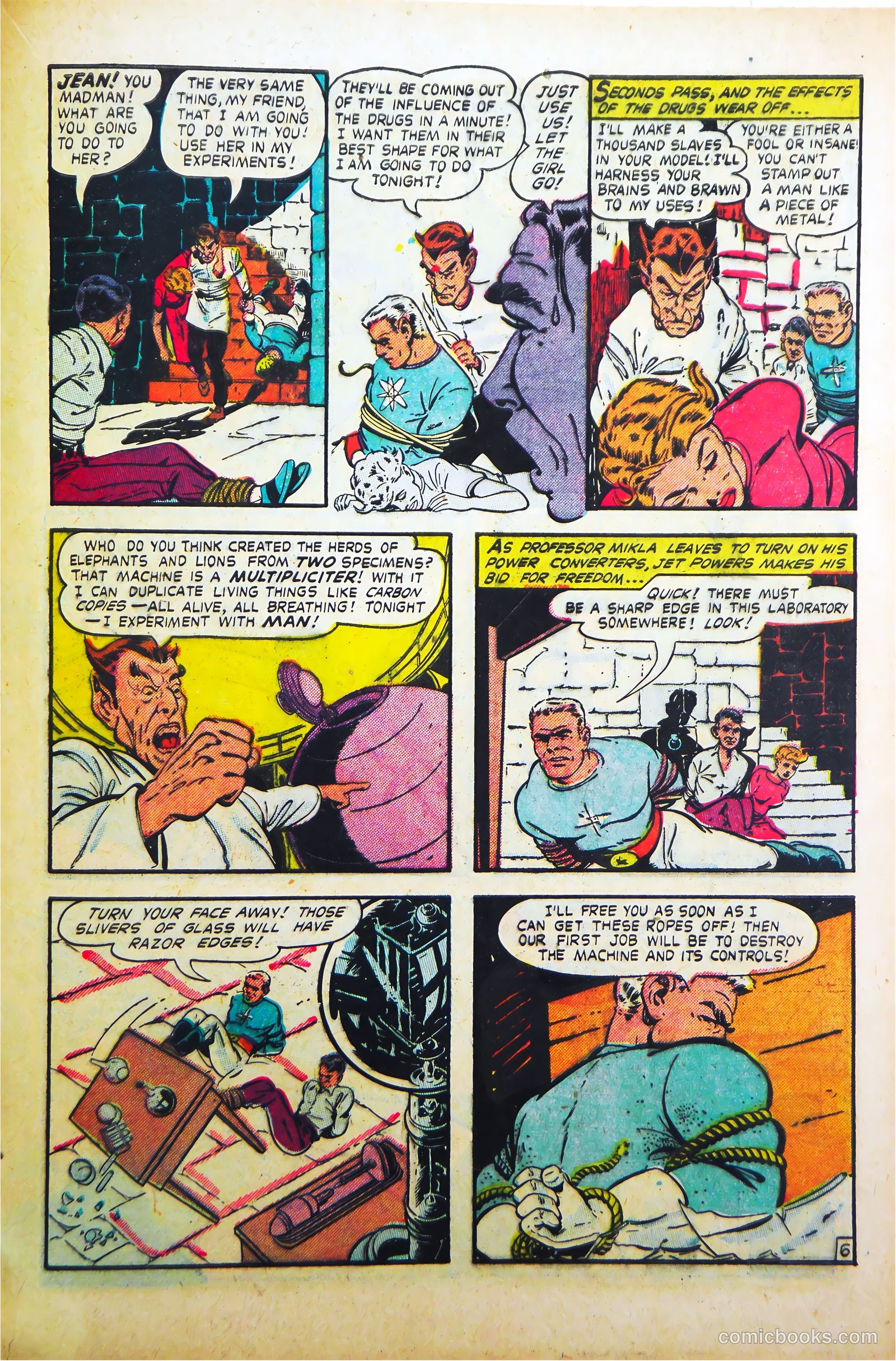 A-1 Comics 35 - Jet Powers #1 — page 17 of 36