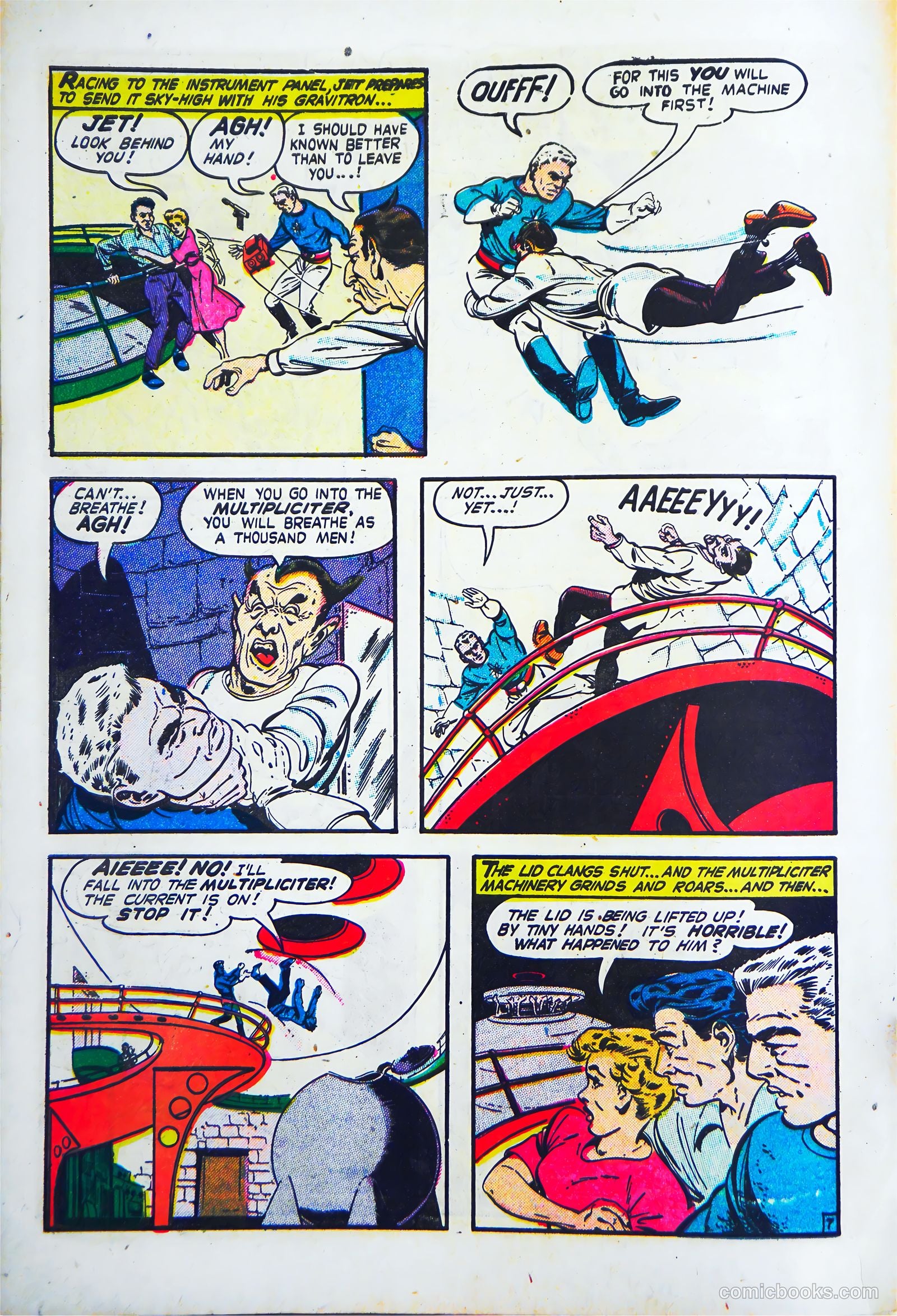 A-1 Comics 35 - Jet Powers #1 — page 18 of 36