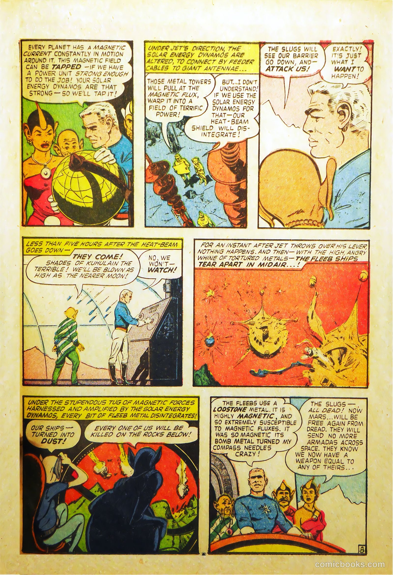 A-1 Comics 35 - Jet Powers #1 — page 33 of 36
