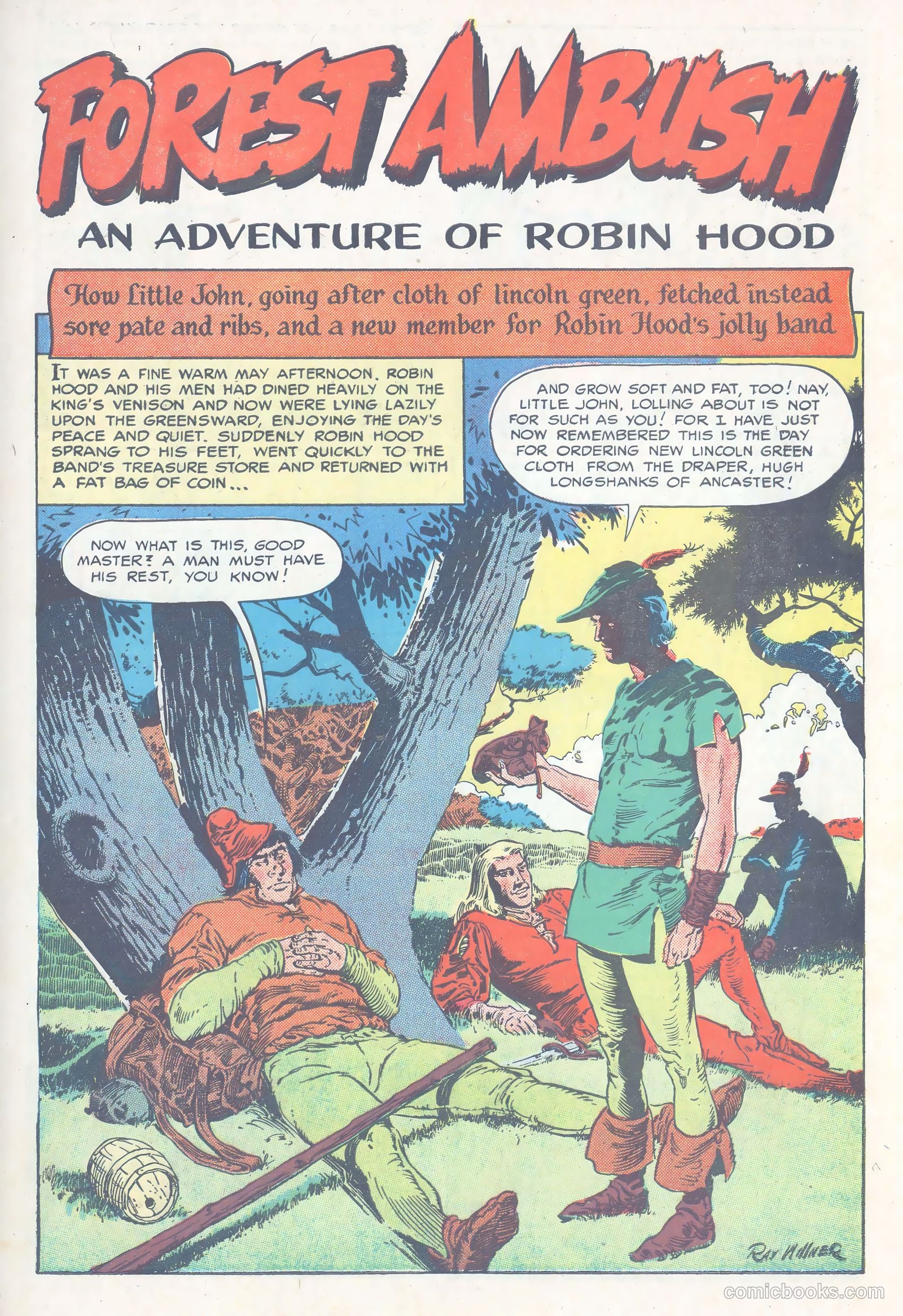 The Adventures of Robin Hood #6 (1963) — page 3 of 36