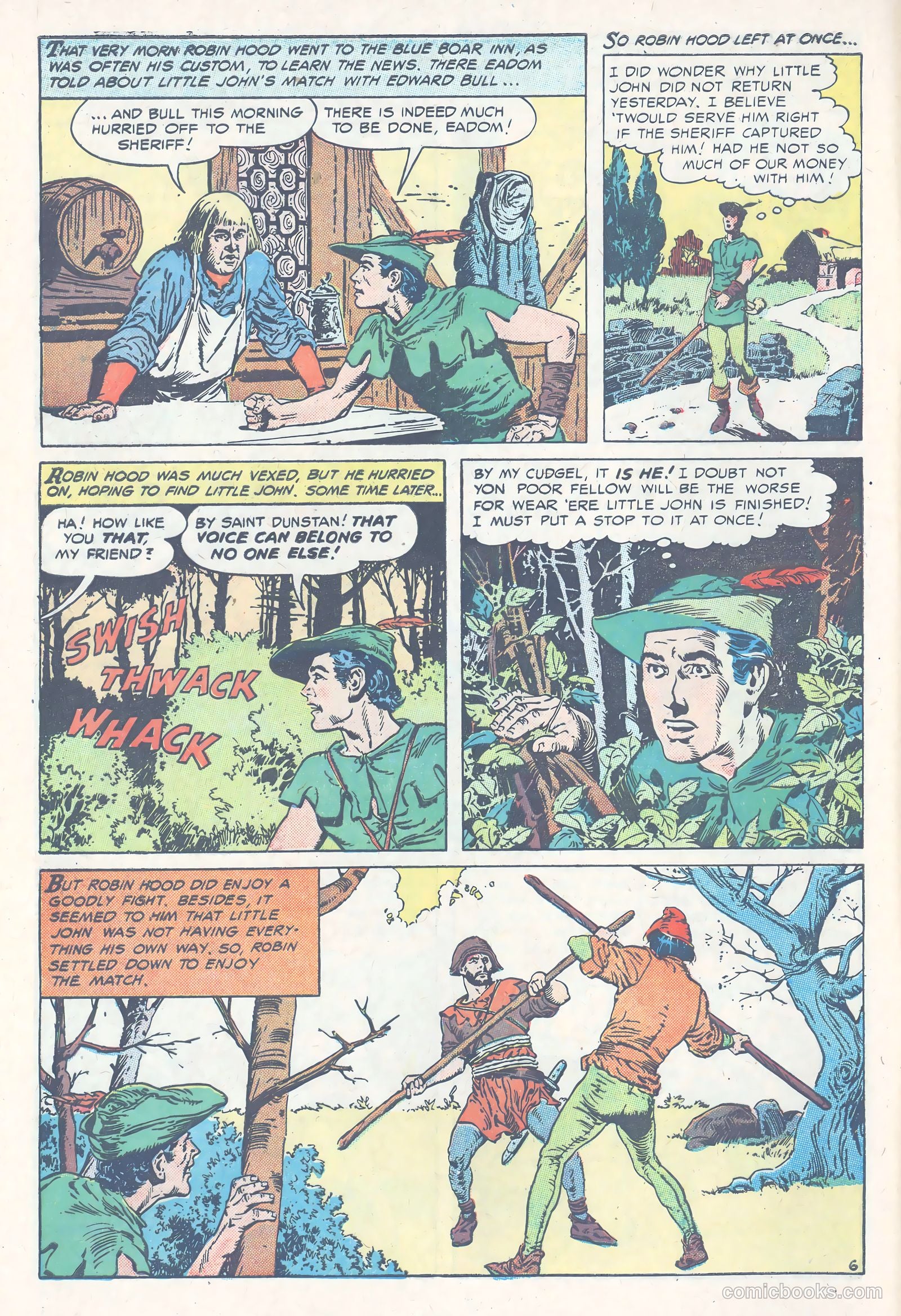 The Adventures of Robin Hood #6 (1963) — page 8 of 36