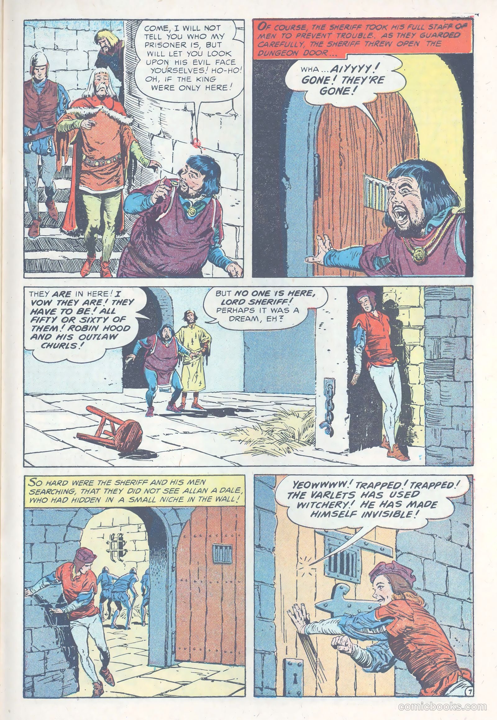The Adventures of Robin Hood #6 (1963) — page 31 of 36